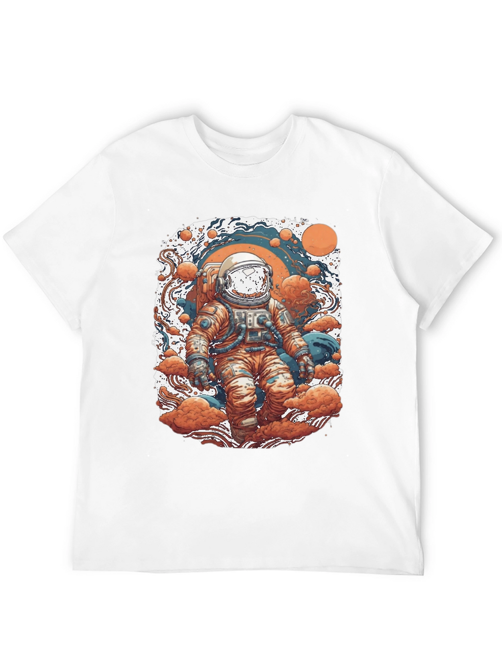Astronaut Graphic Tee - Space Adventure Design