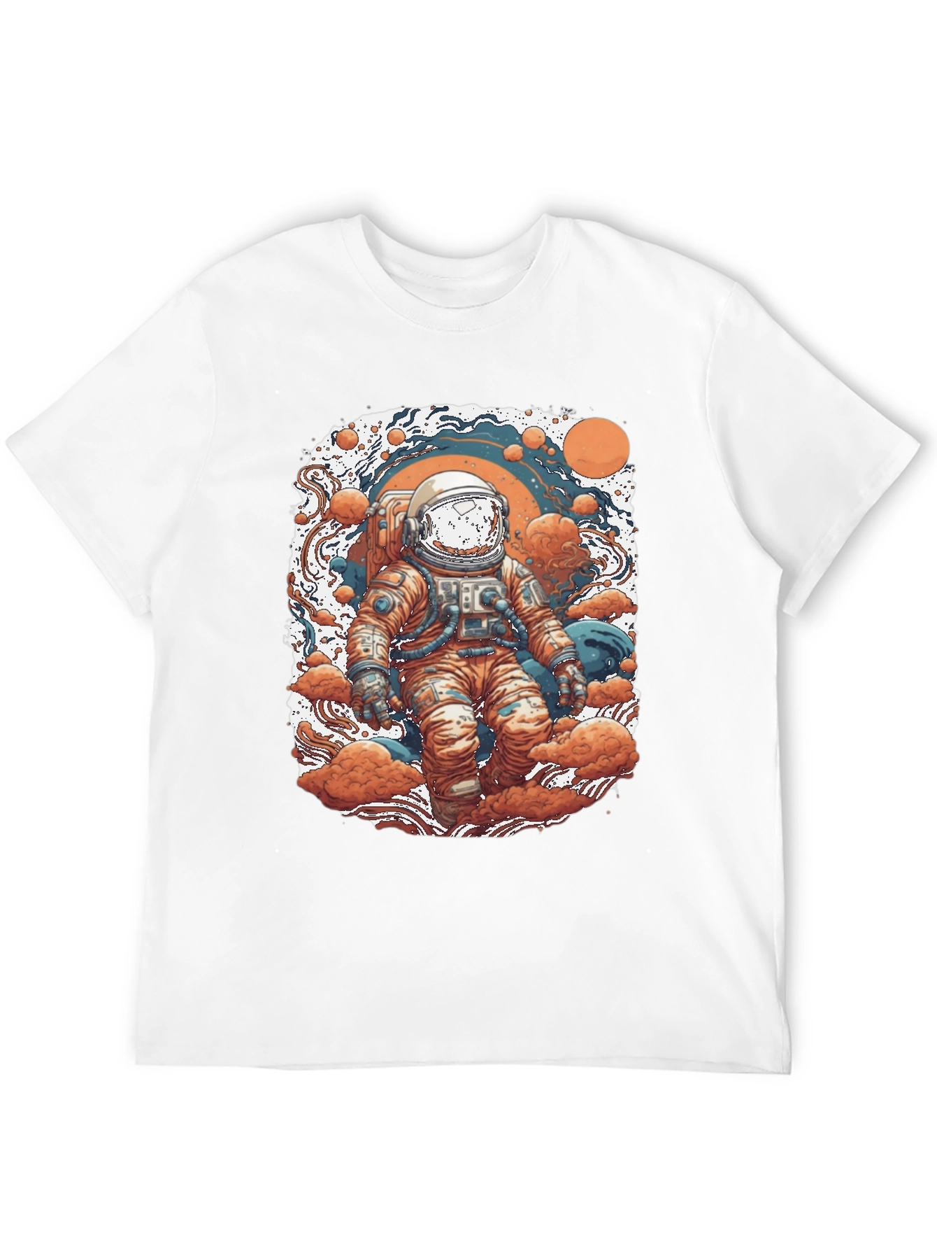Astronaut Graphic Tee - Space Adventure Design
