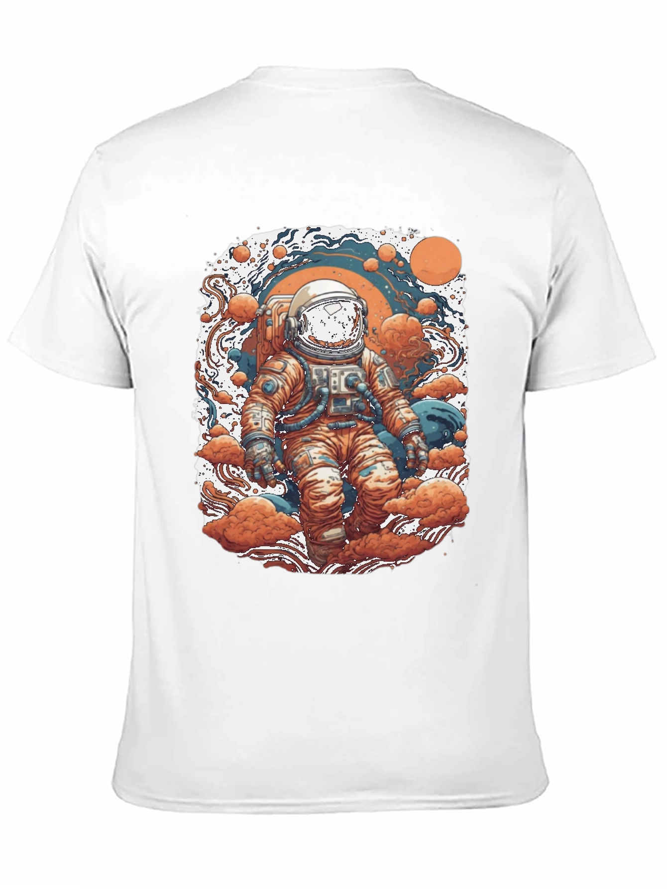 Astronaut Graphic Tee - Space Adventure Design
