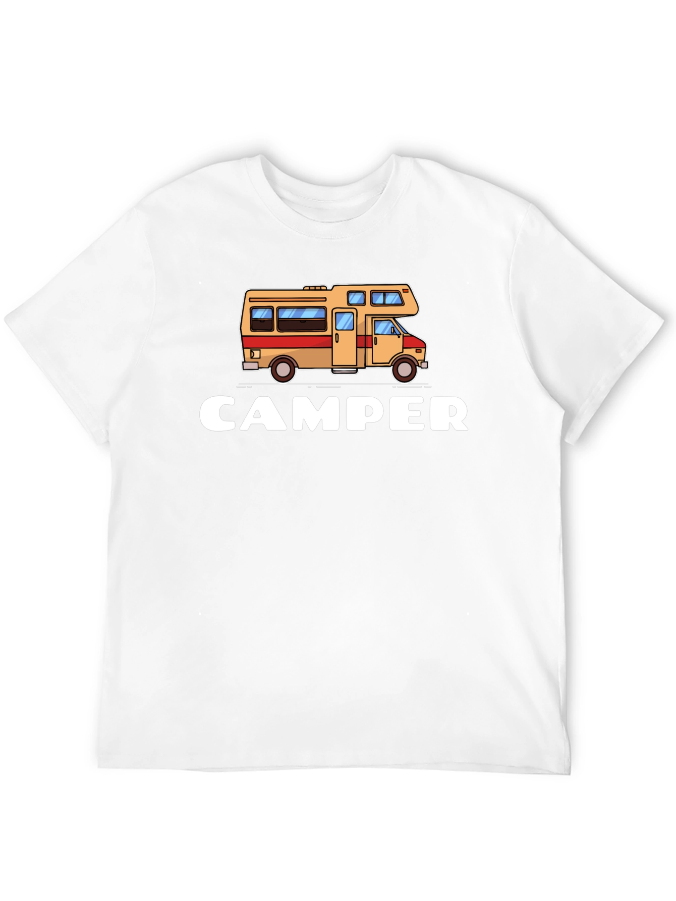 Camper RV Graphic Tee - Black Unisex T-Shirt