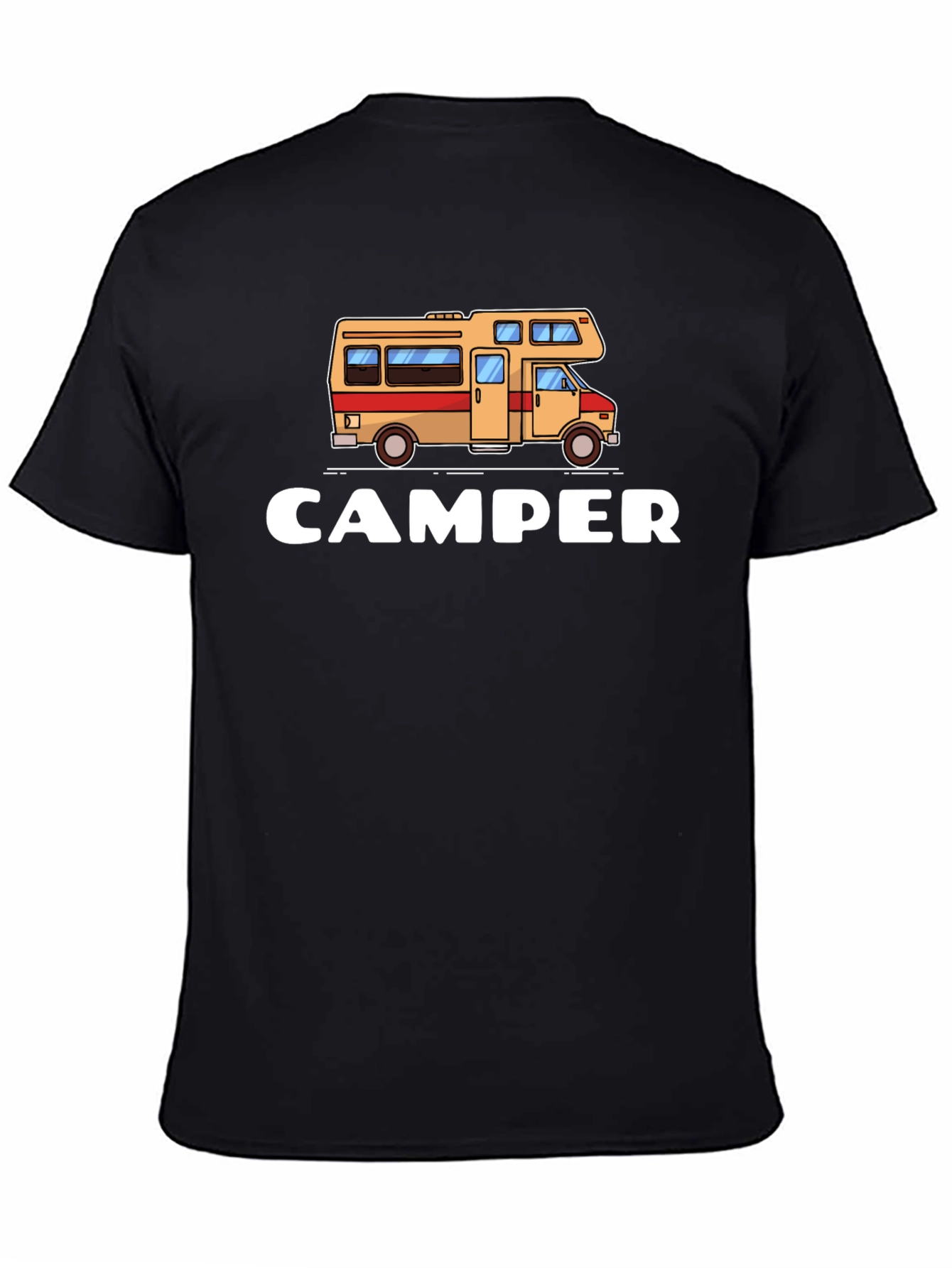 Camper RV Graphic Tee - Black Unisex T-Shirt