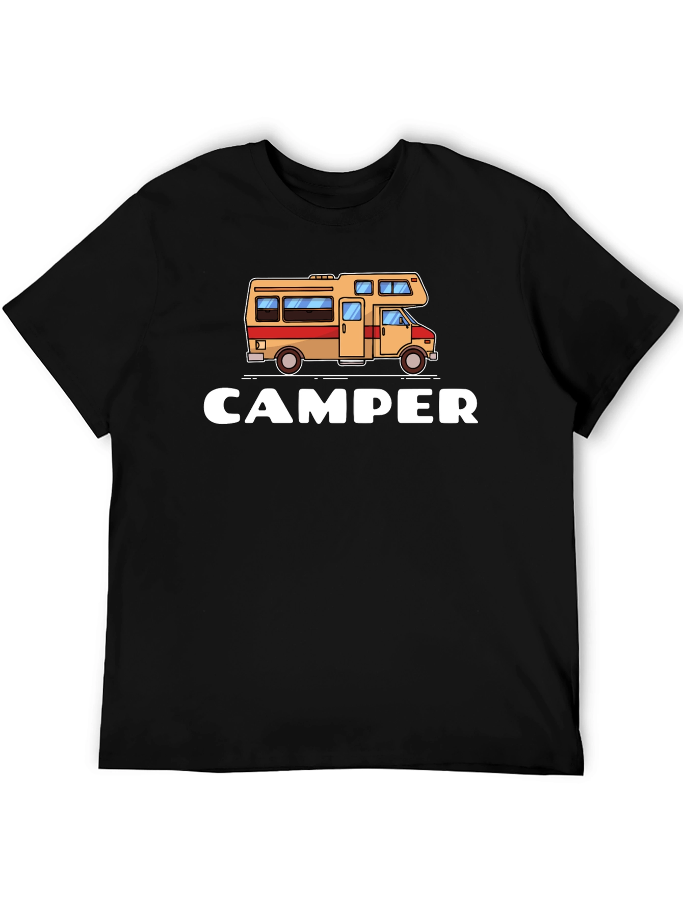 Camper RV Graphic Tee - Black Unisex T-Shirt