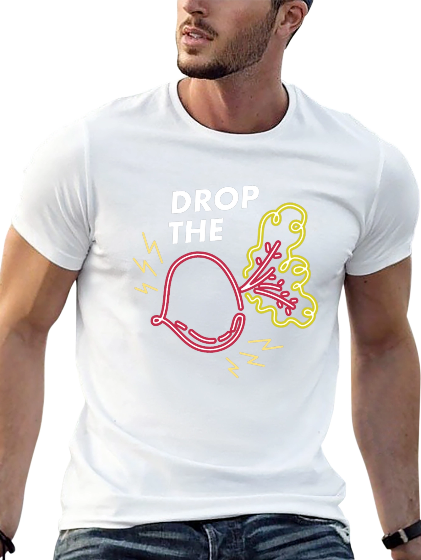 Drop the Beet T-Shirt - Funny Music Pun Tee