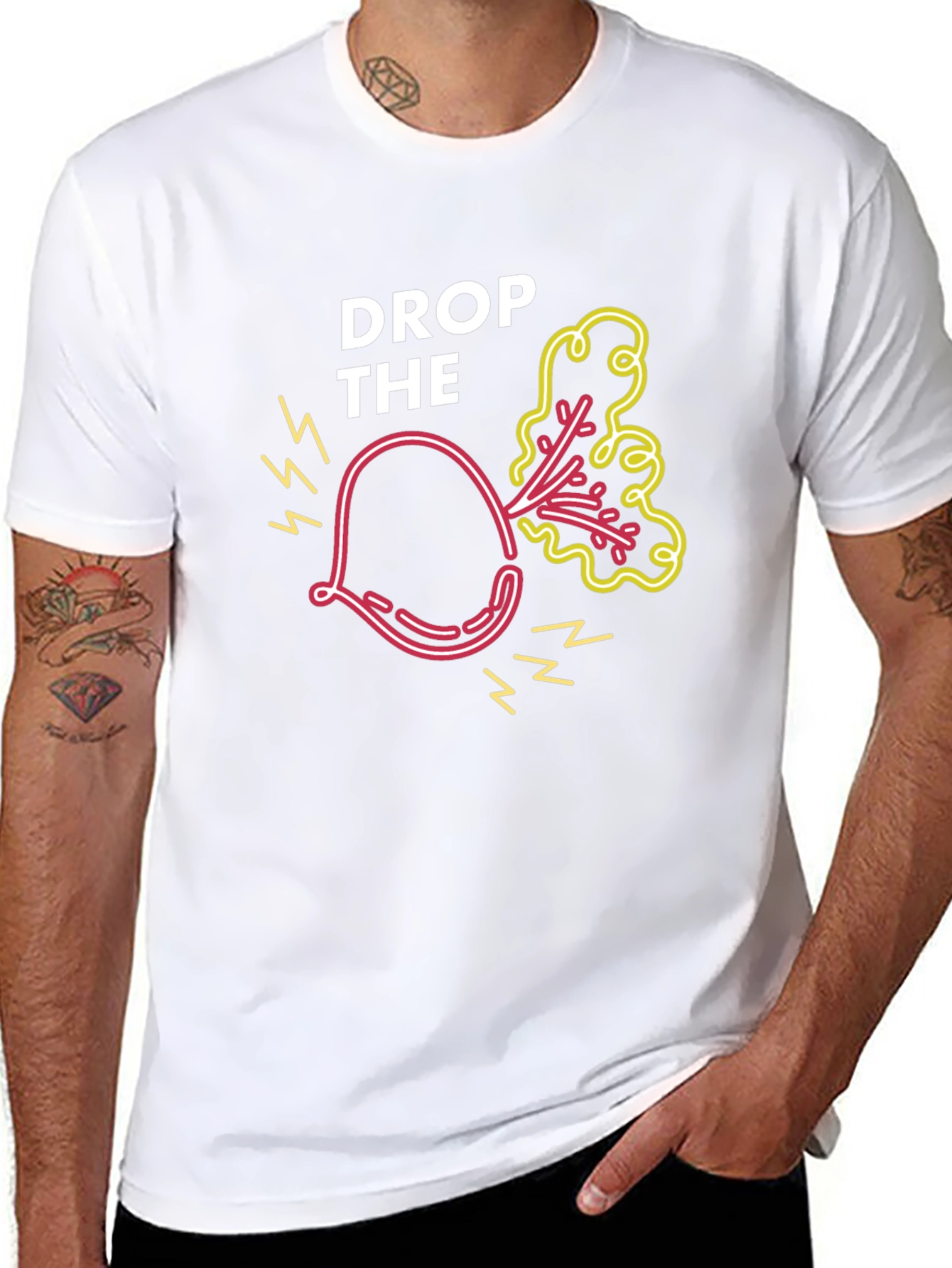 Drop the Beet T-Shirt - Funny Music Pun Tee