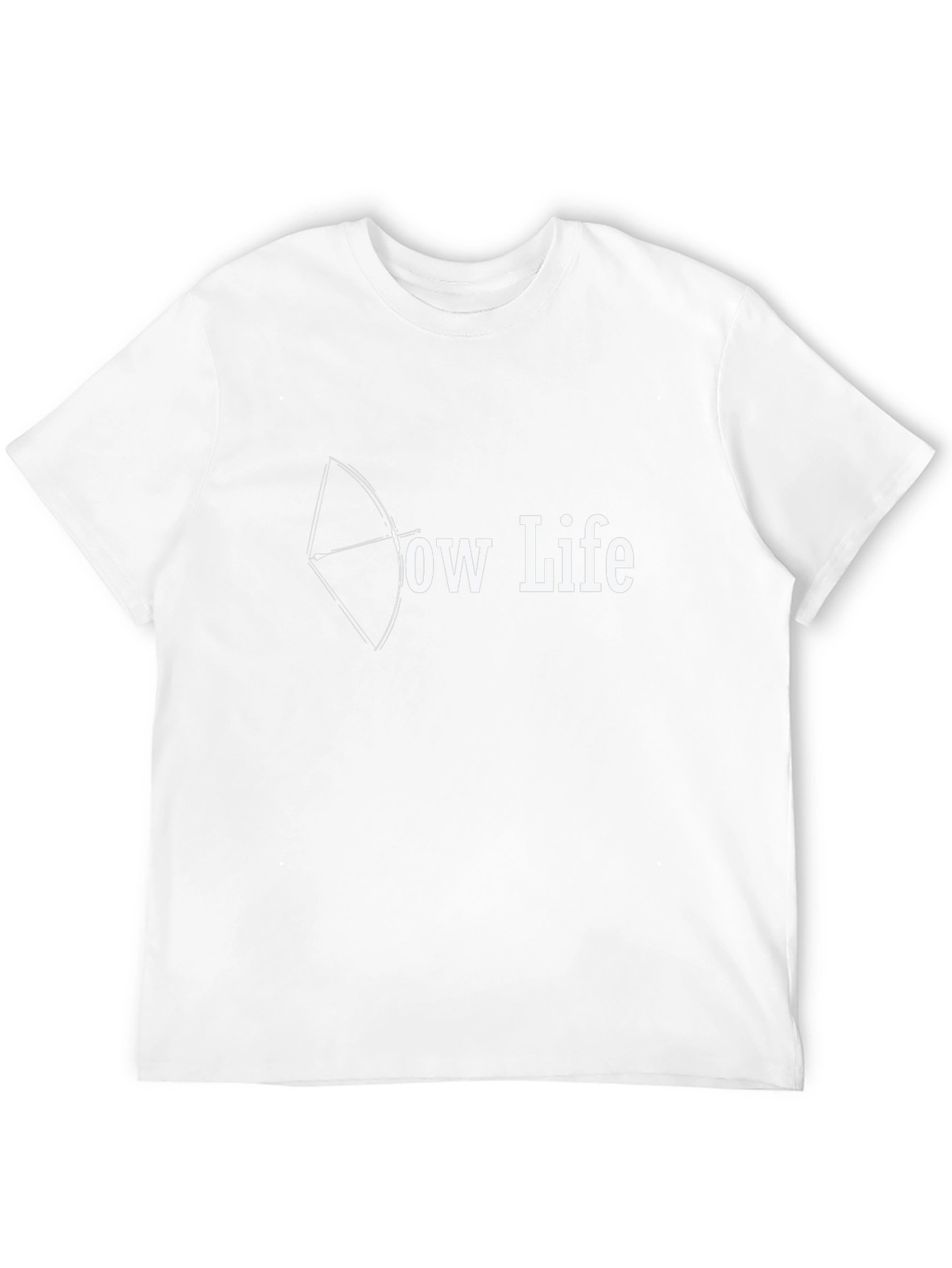 Bow Life Black T-Shirt Archery Design