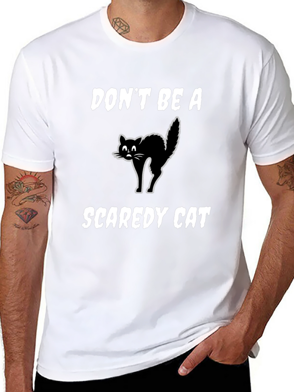 Dont Be A Scaredy Cat T-Shirt