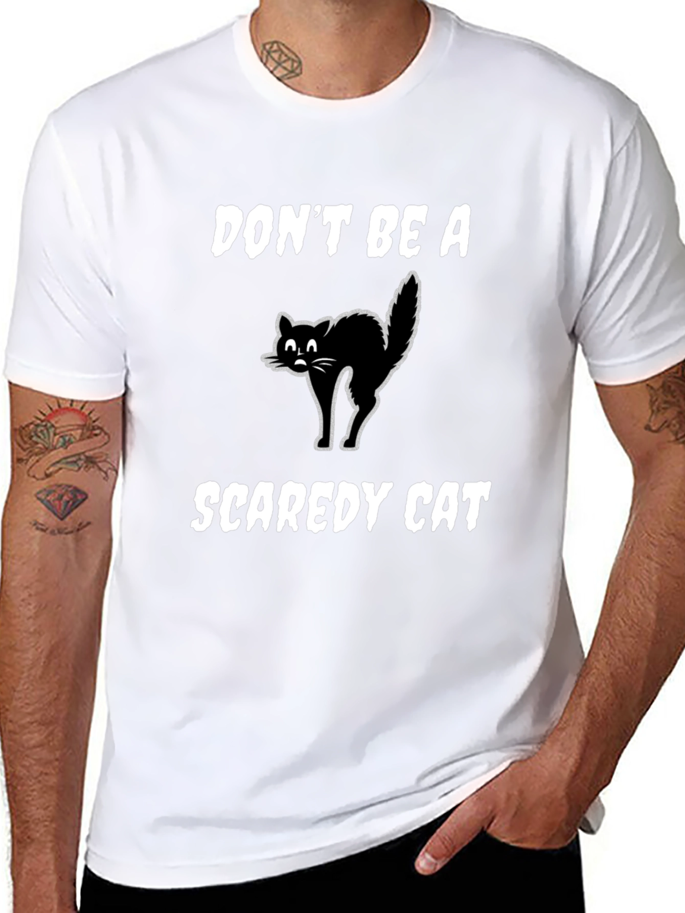 Dont Be A Scaredy Cat T-Shirt