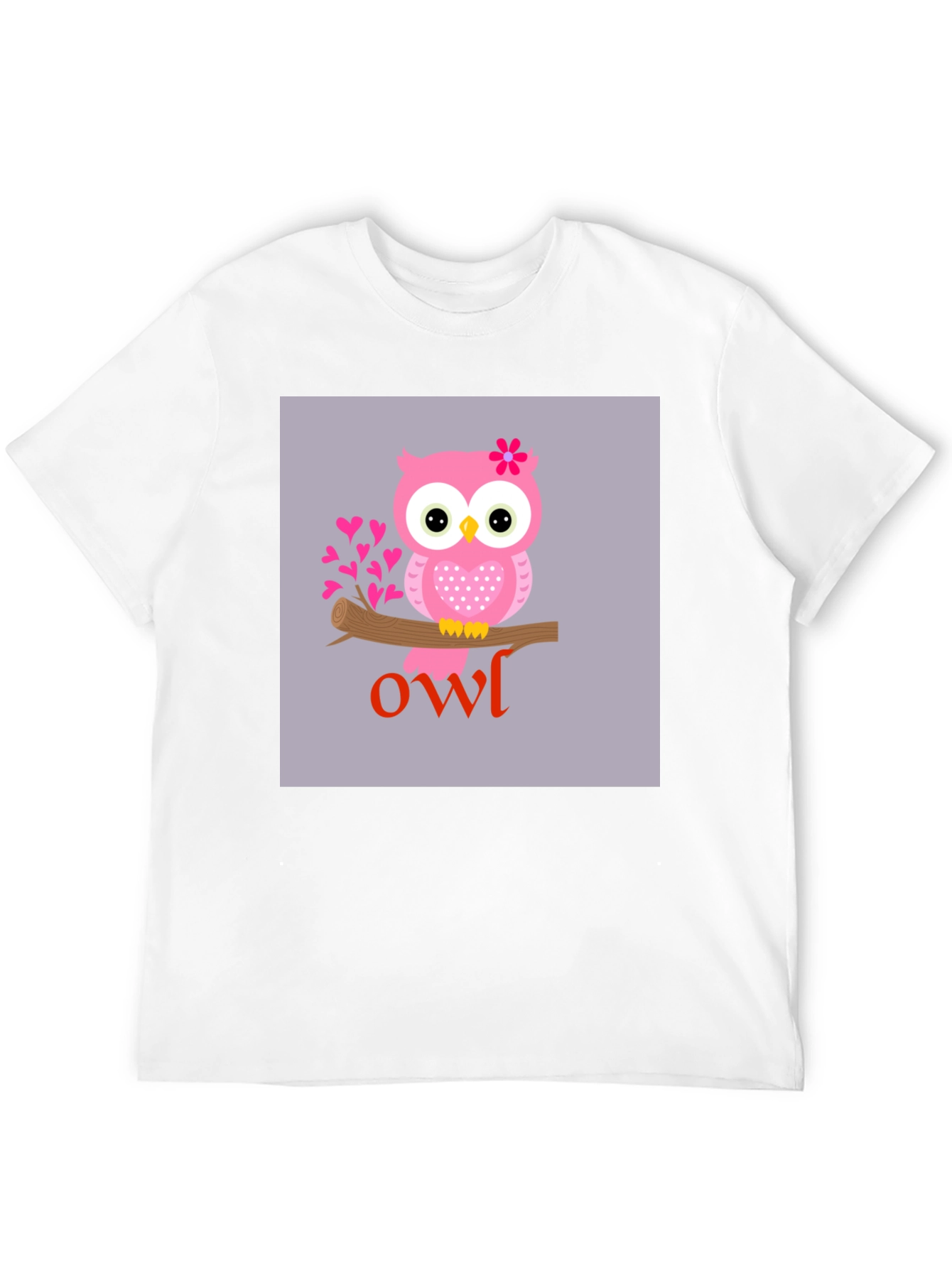 Cute Owl Graphic T-Shirt - Unisex Style