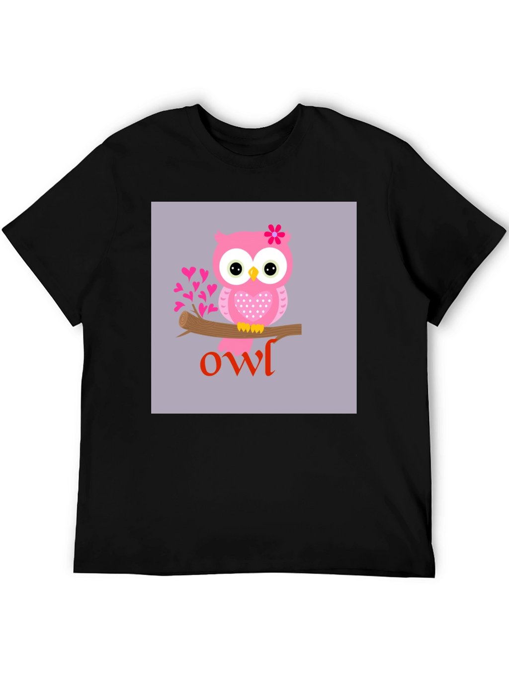 Cute Owl Graphic T-Shirt - Unisex Style