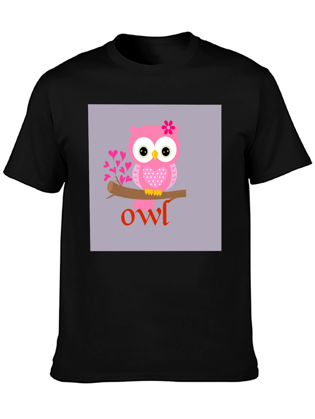 Cute Owl Graphic T-Shirt - Unisex Style