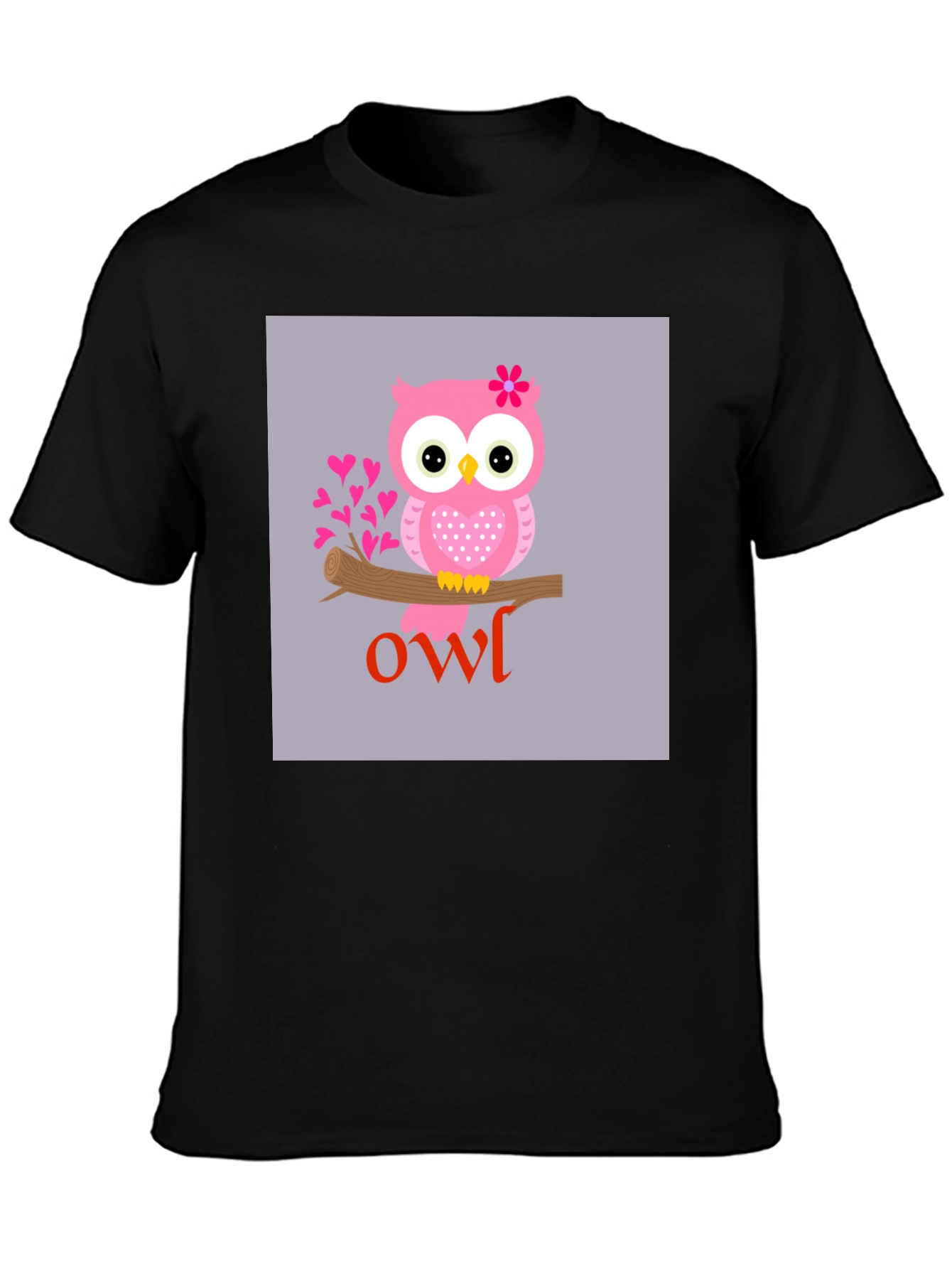 Cute Owl Graphic T-Shirt - Unisex Style