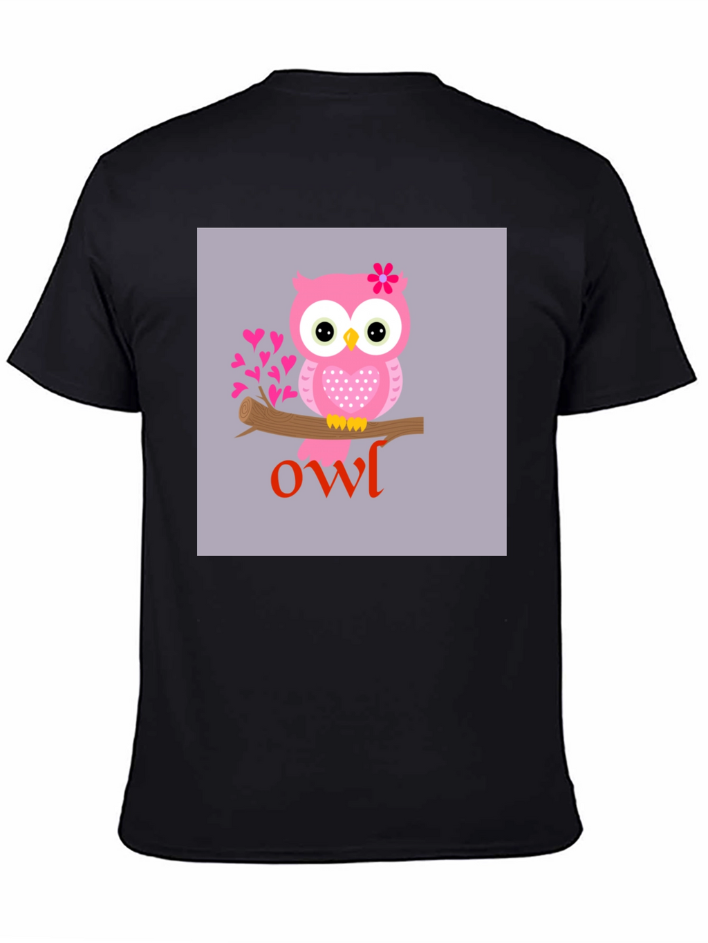 Cute Owl Graphic T-Shirt - Unisex Style