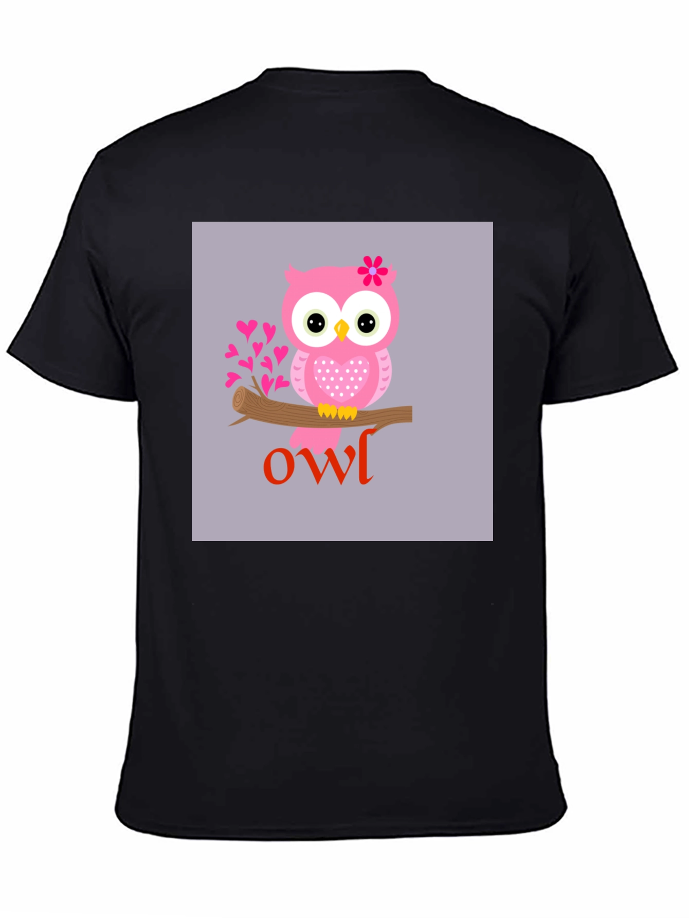 Cute Owl Graphic T-Shirt - Unisex Style