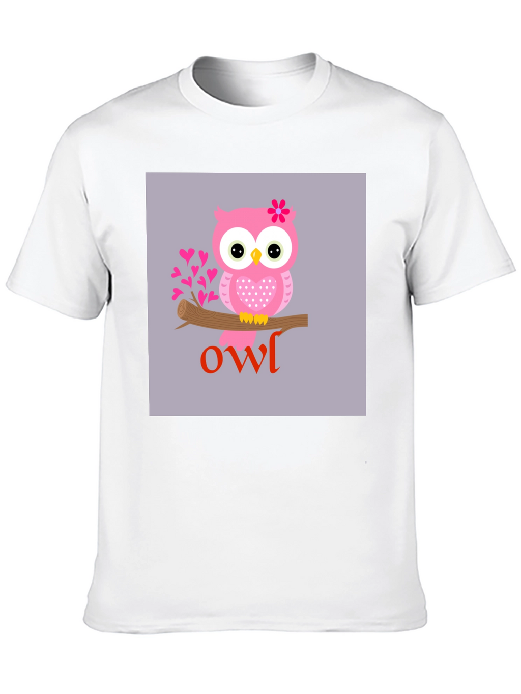 Cute Owl Graphic T-Shirt - Unisex Style