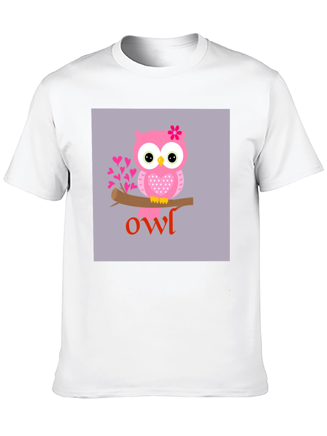 Cute Owl Graphic T-Shirt - Unisex Style
