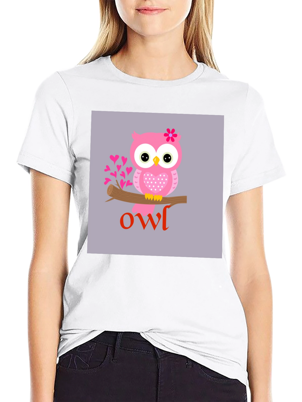 Cute Owl Graphic T-Shirt - Unisex Style