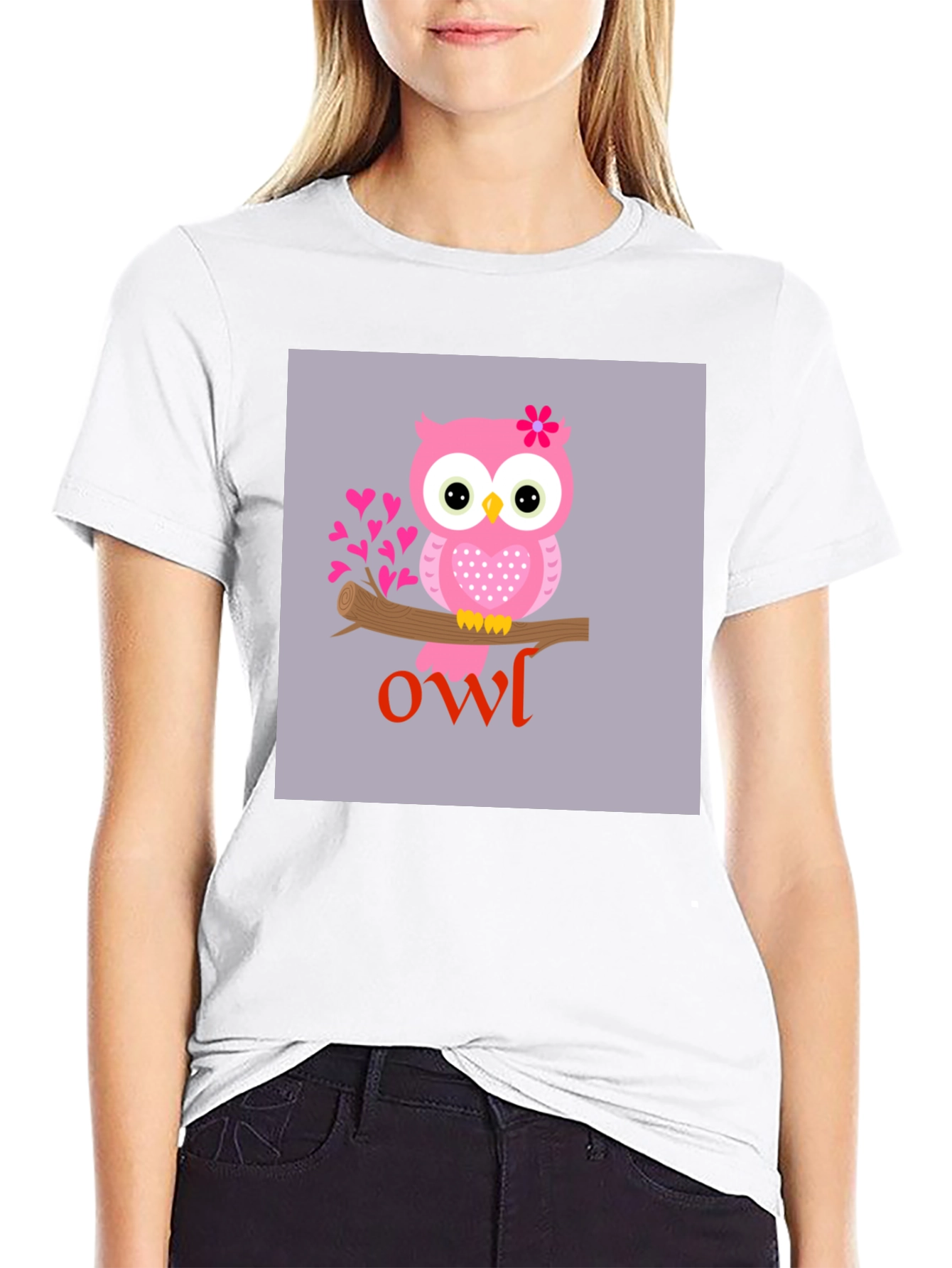 Cute Owl Graphic T-Shirt - Unisex Style