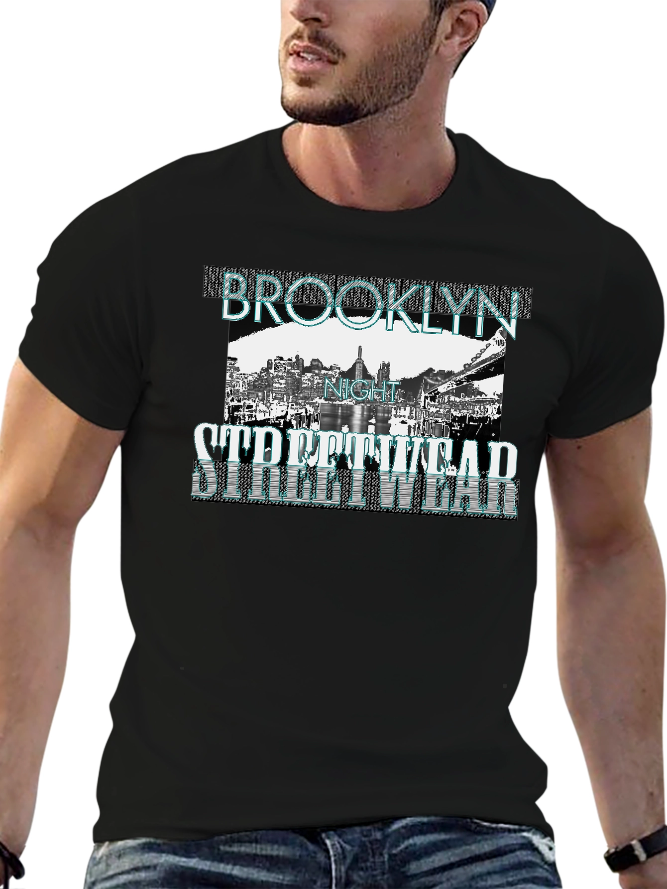 Brooklyn Night Streetwear Graphic Tee