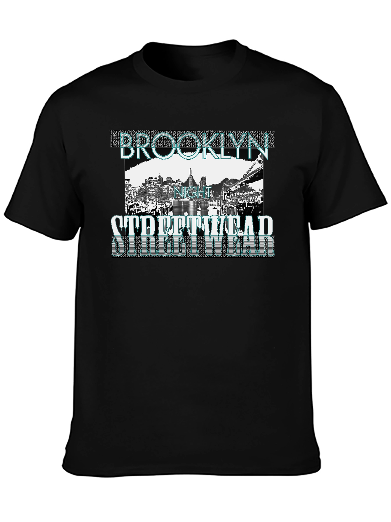 Brooklyn Night Streetwear Graphic Tee
