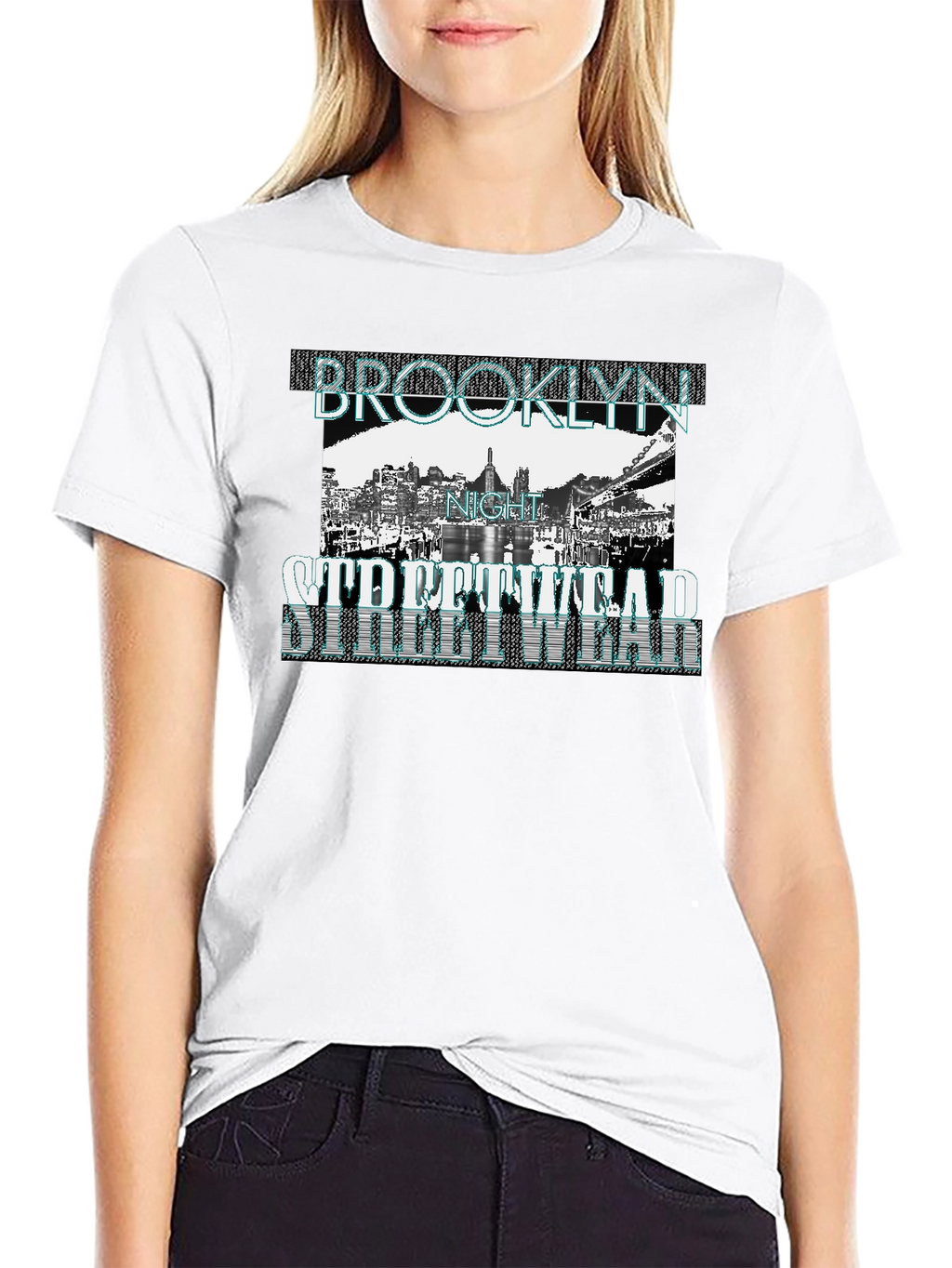 Brooklyn Night Streetwear Graphic Tee