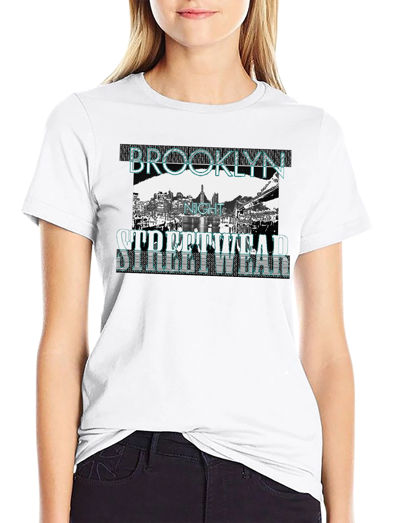 Brooklyn Night Streetwear Graphic Tee