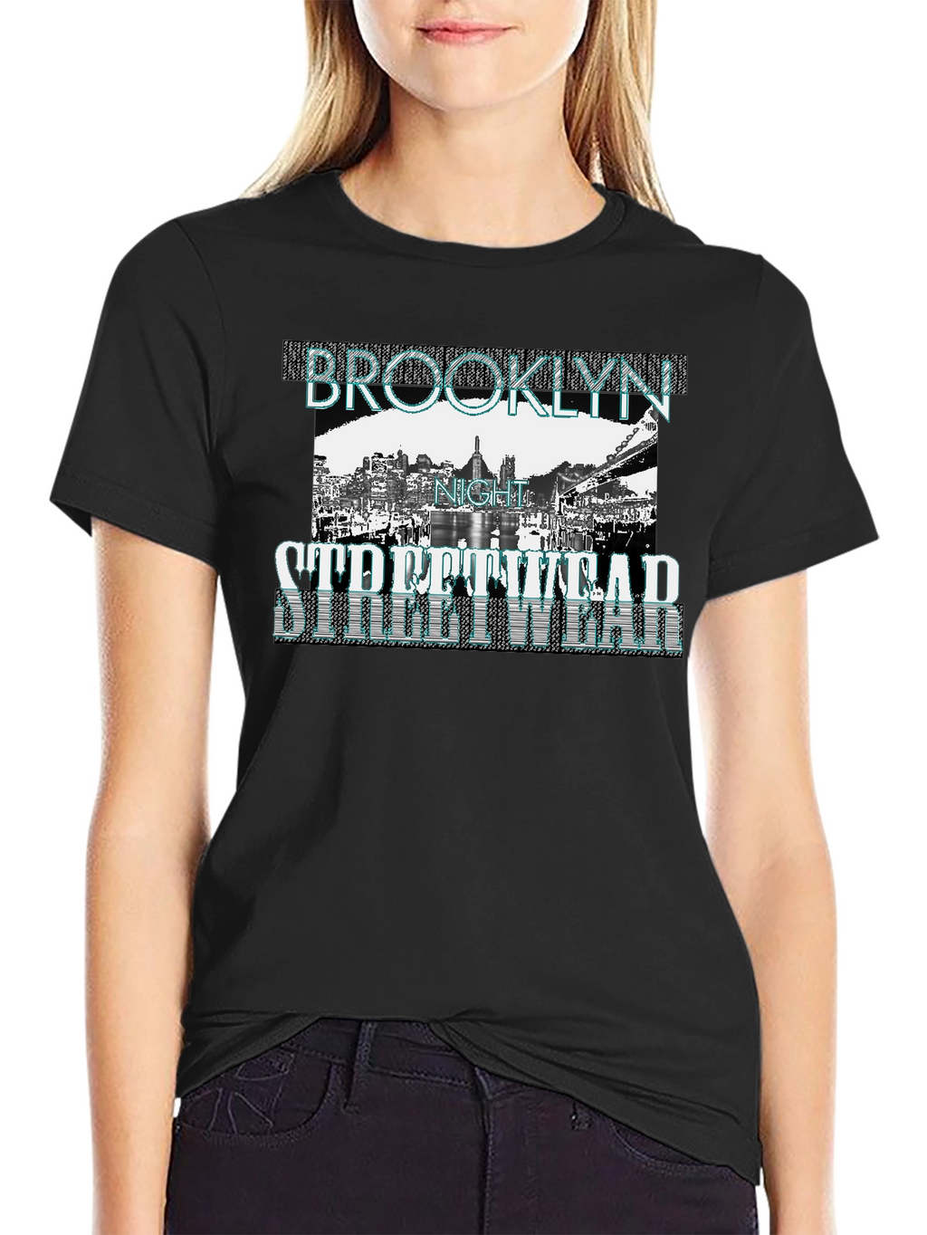 Brooklyn Night Streetwear Graphic Tee