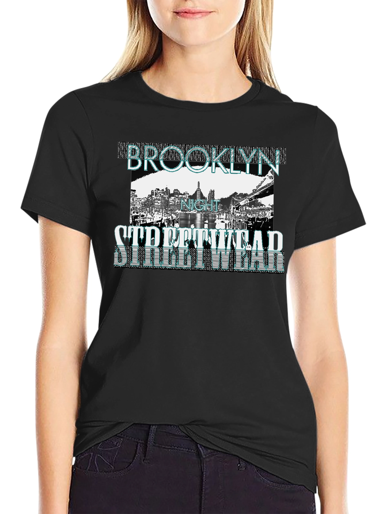 Brooklyn Night Streetwear Graphic Tee