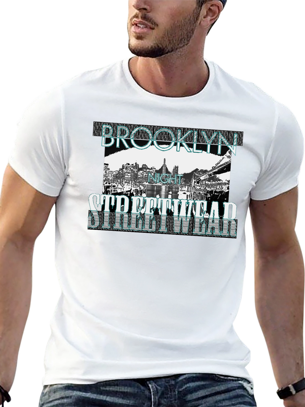 Brooklyn Night Streetwear Graphic Tee