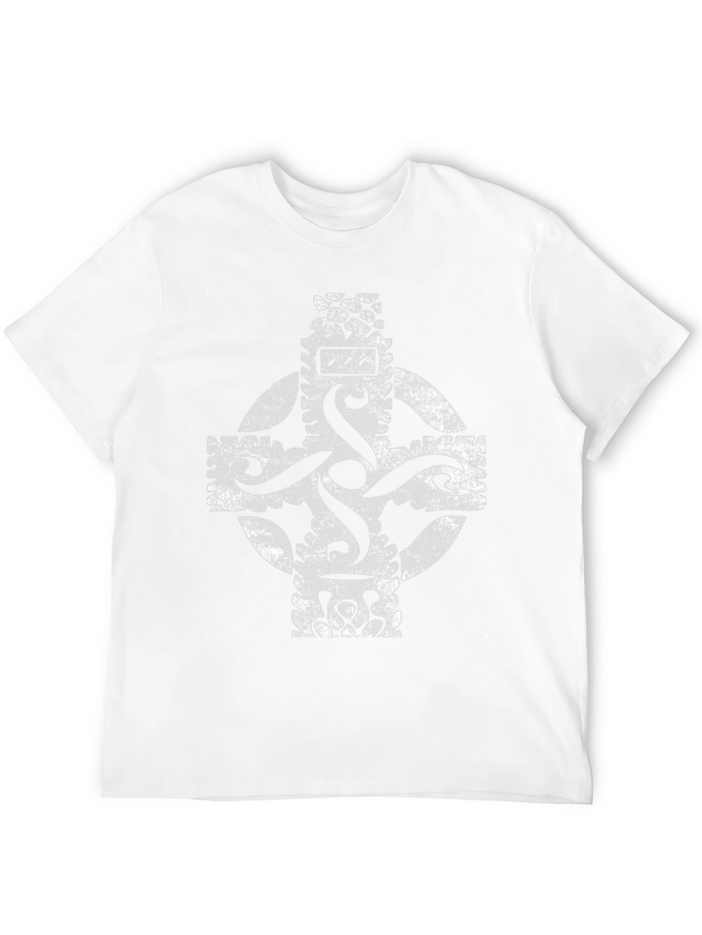 Celtic Cross Graphic Print Mens T-Shirt