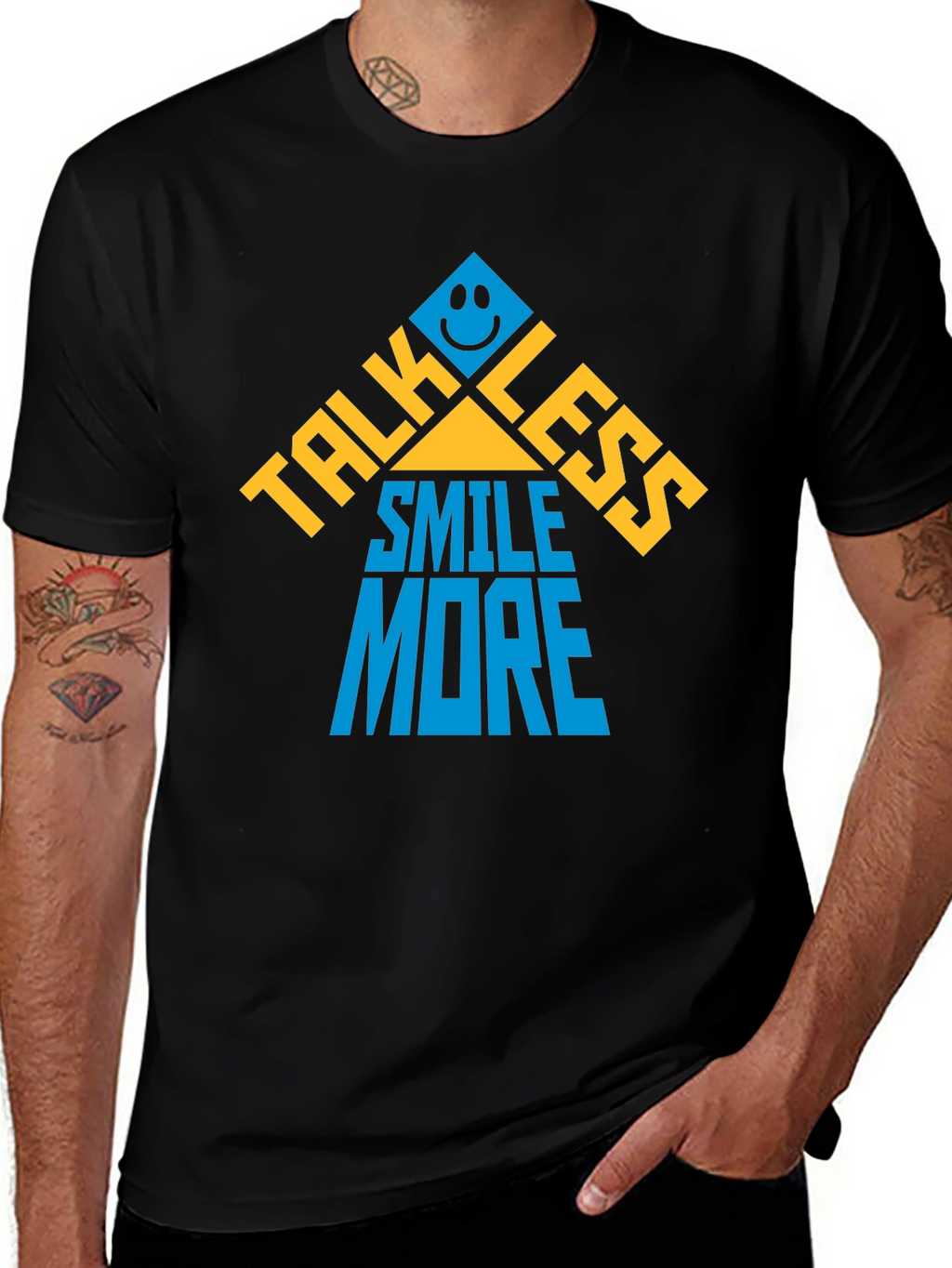 Talk Less Smile More Graphic Tee