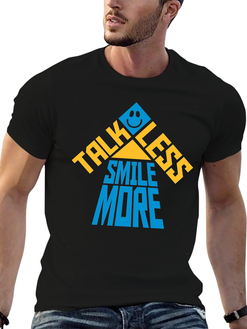 Talk Less Smile More Graphic Tee