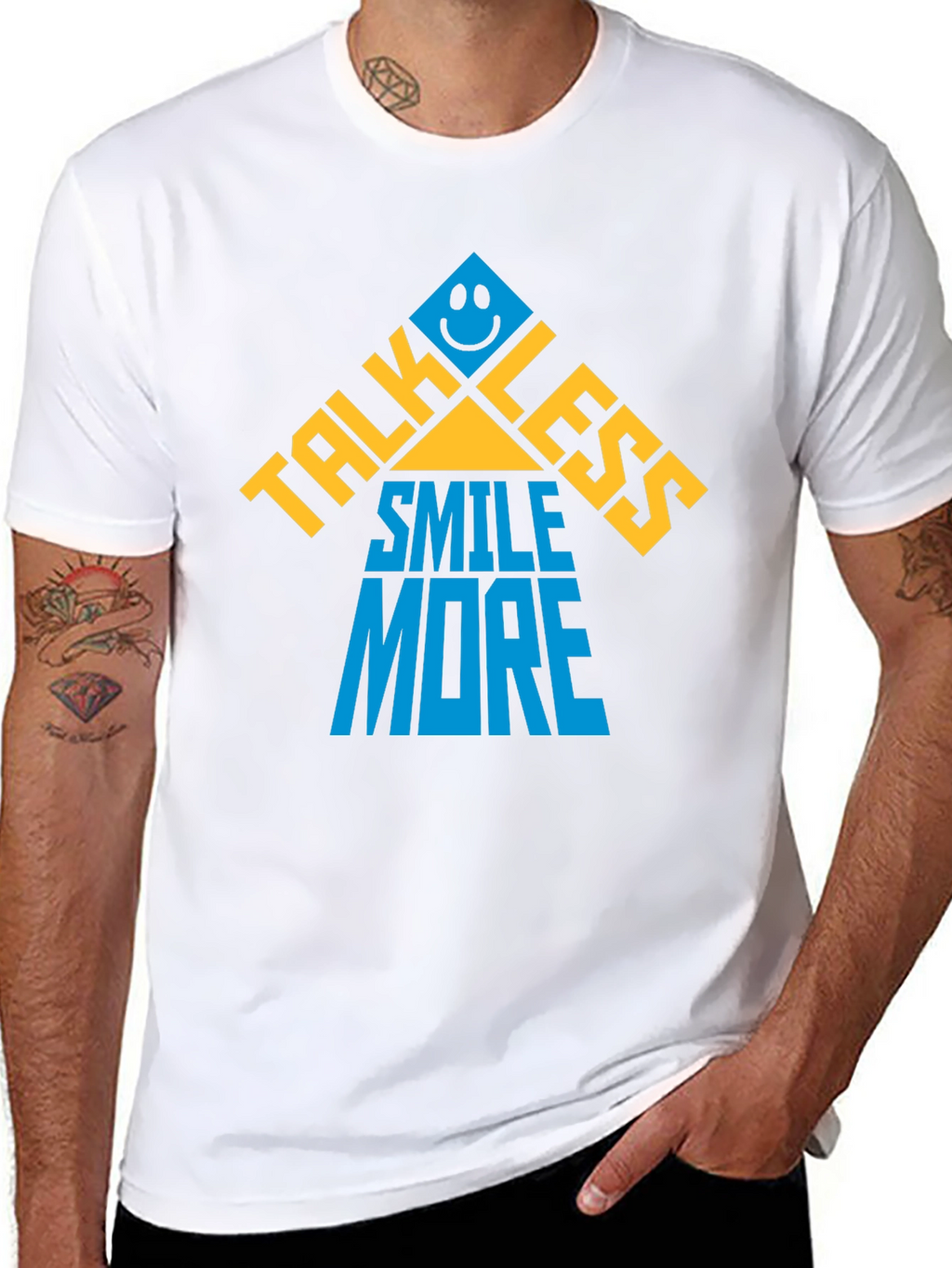 Talk Less Smile More Graphic Tee