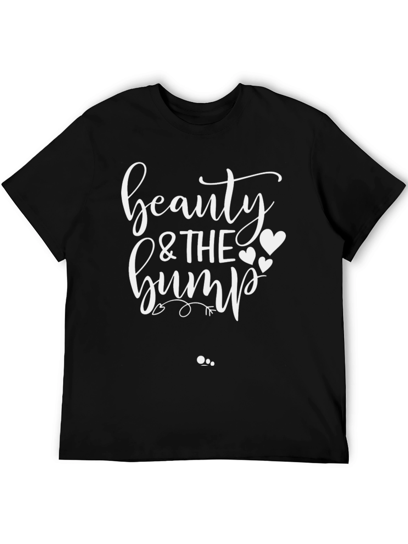 Beauty & The Bump Maternity Tee - Stylish Mom-to-Be