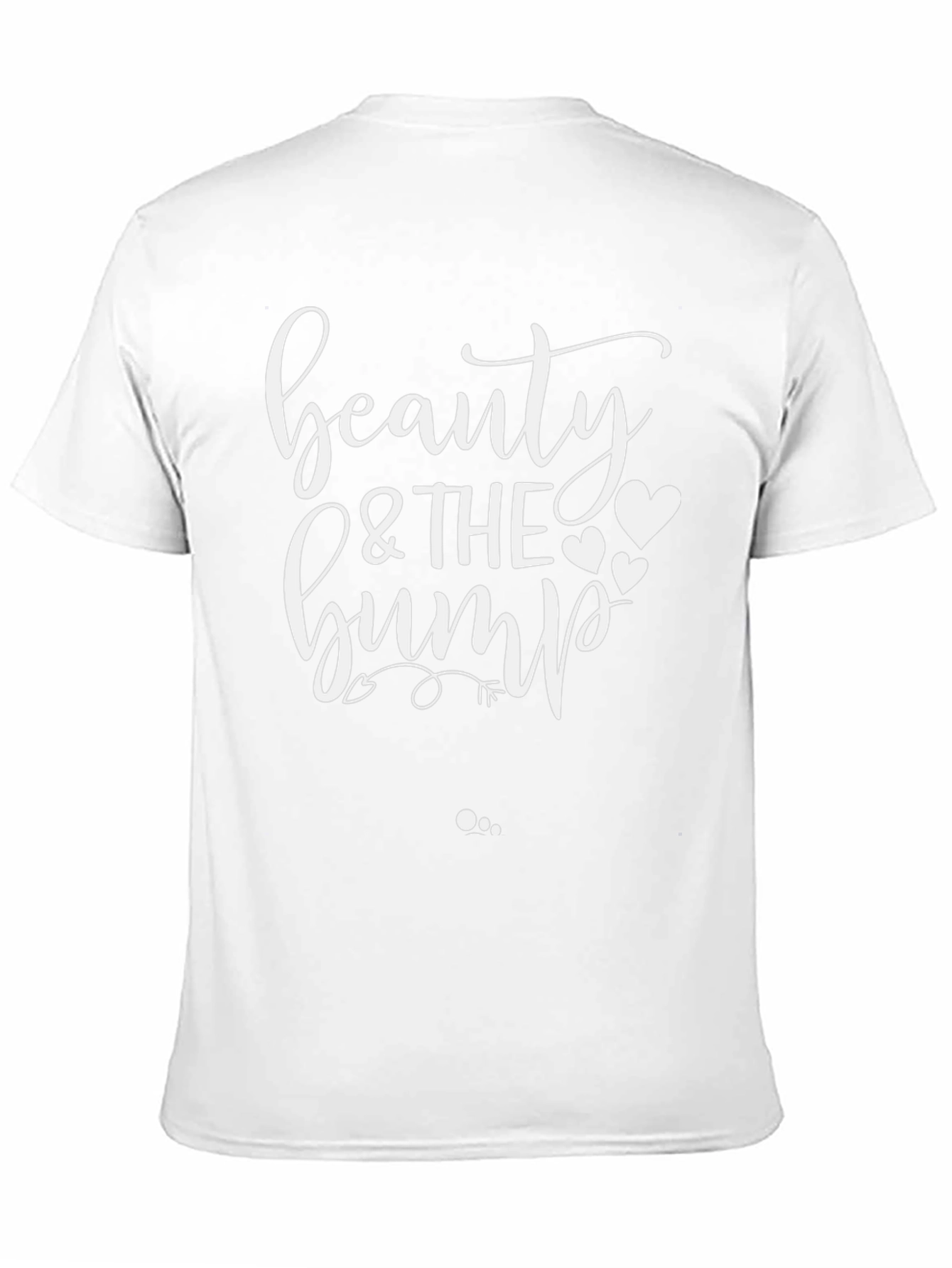 Beauty & The Bump Maternity Tee - Stylish Mom-to-Be