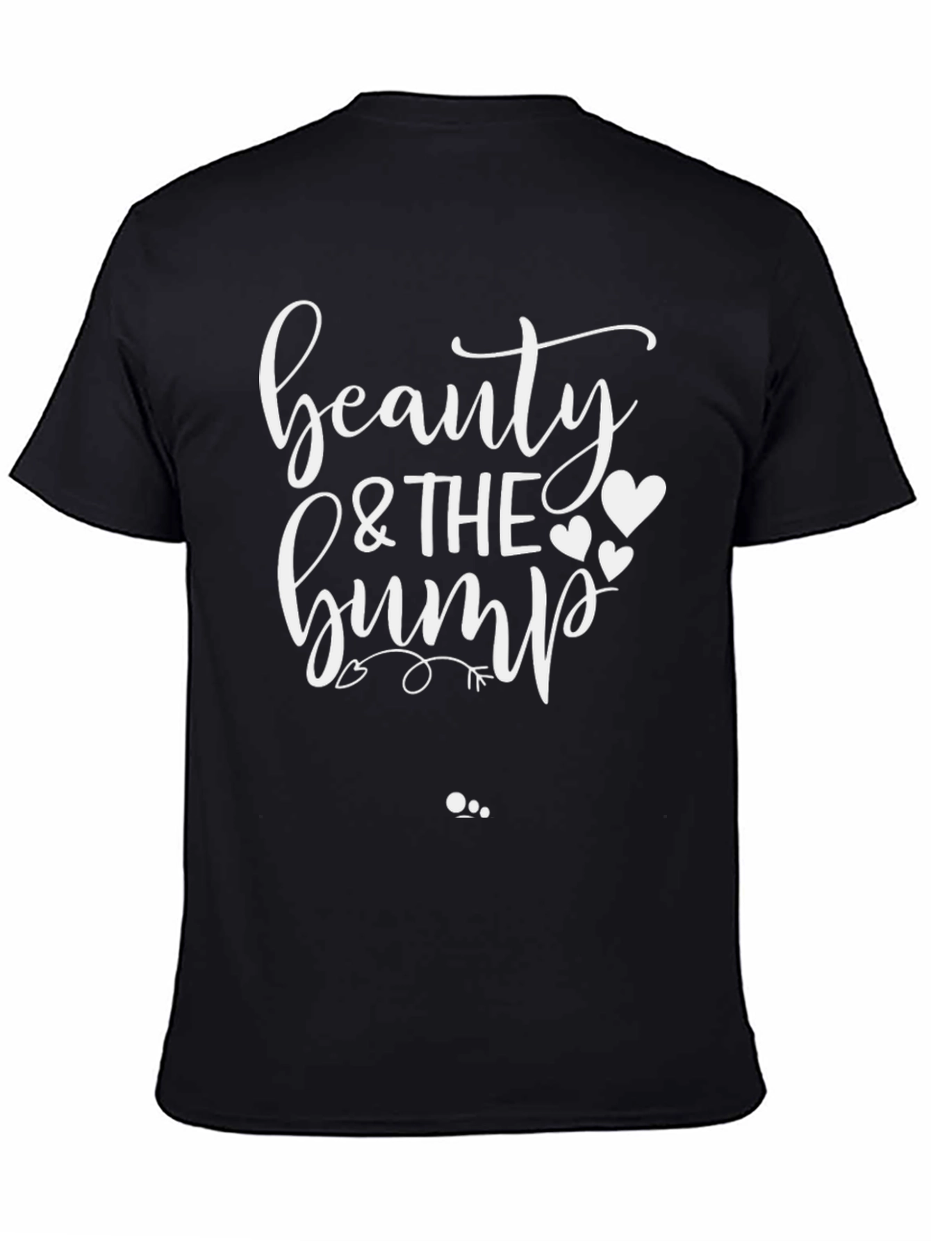Beauty & The Bump Maternity Tee - Stylish Mom-to-Be