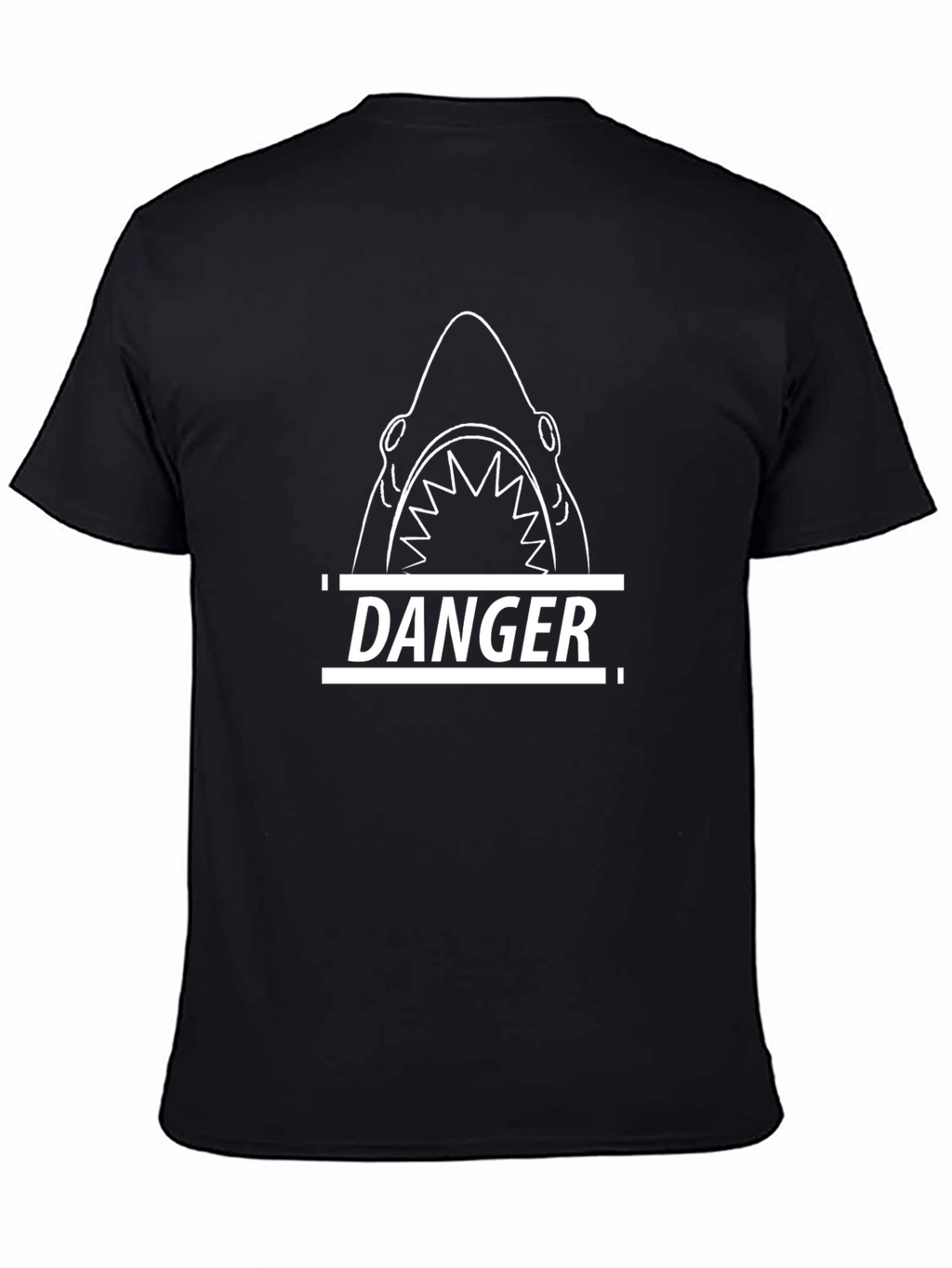Danger Shark Graphic T-Shirt