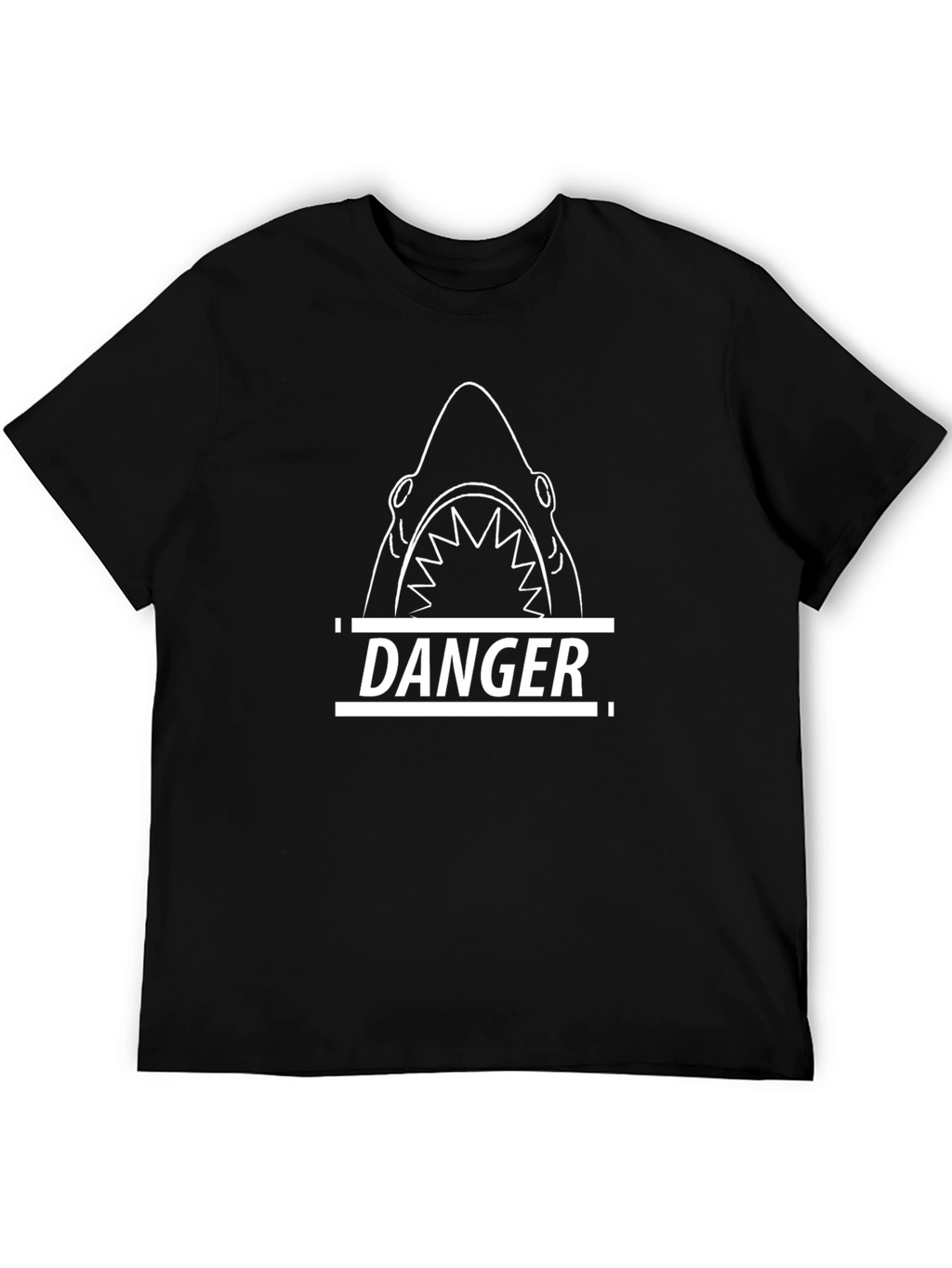 Danger Shark Graphic T-Shirt