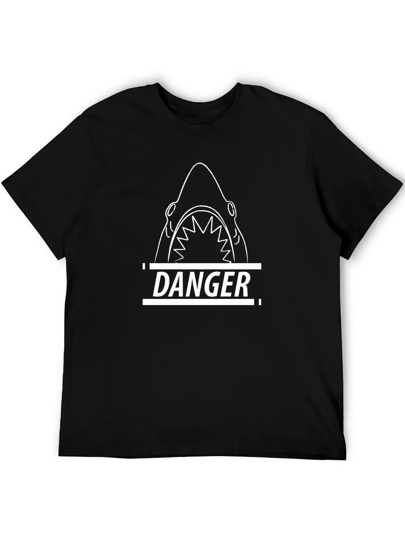 Danger Shark Graphic T-Shirt