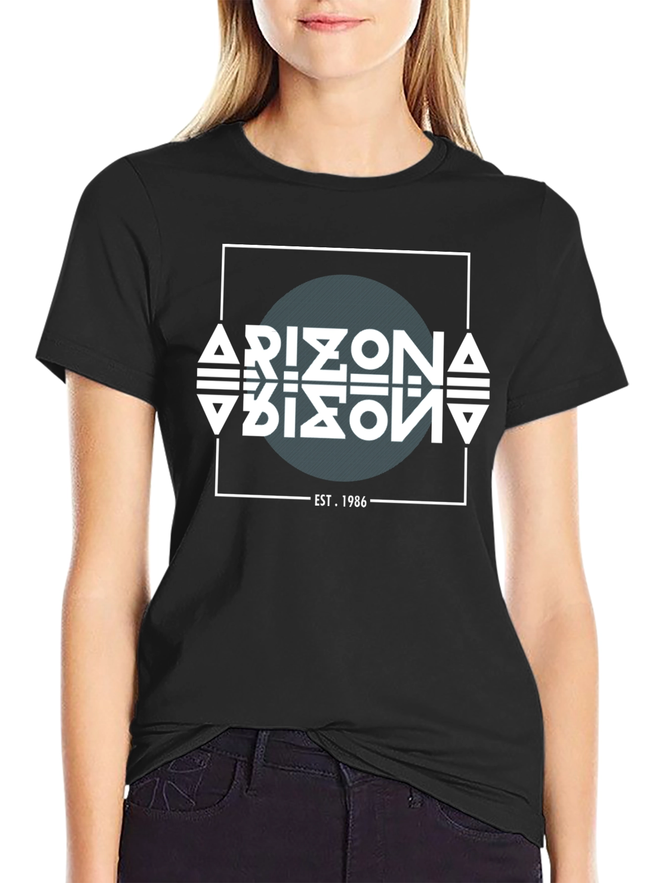 Arizona Bison Graphic Tee - Black