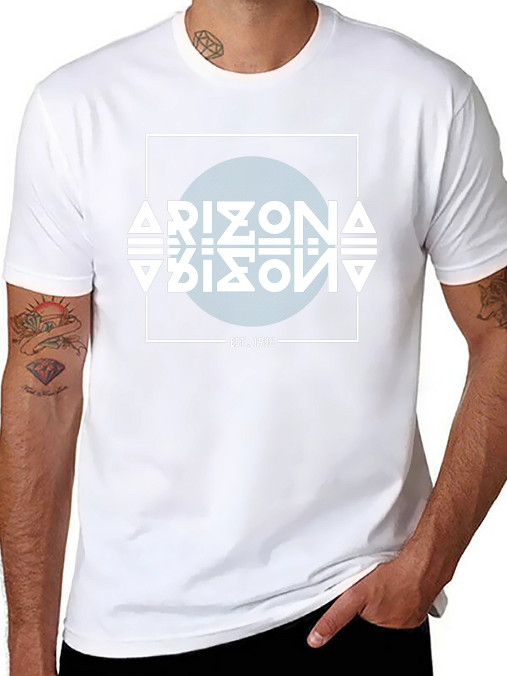 Arizona Bison Graphic Tee - Black