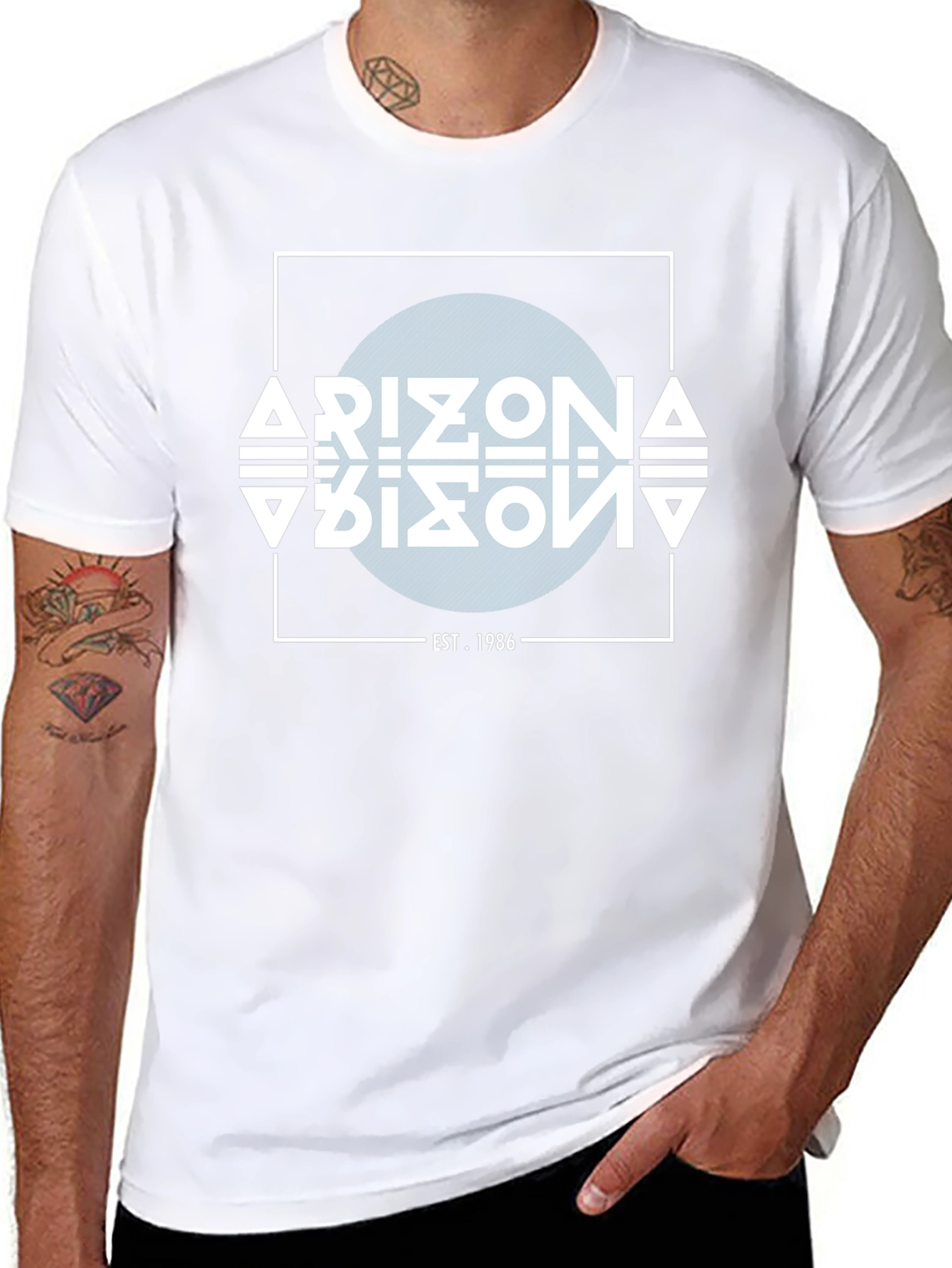 Arizona Bison Graphic Tee - Black
