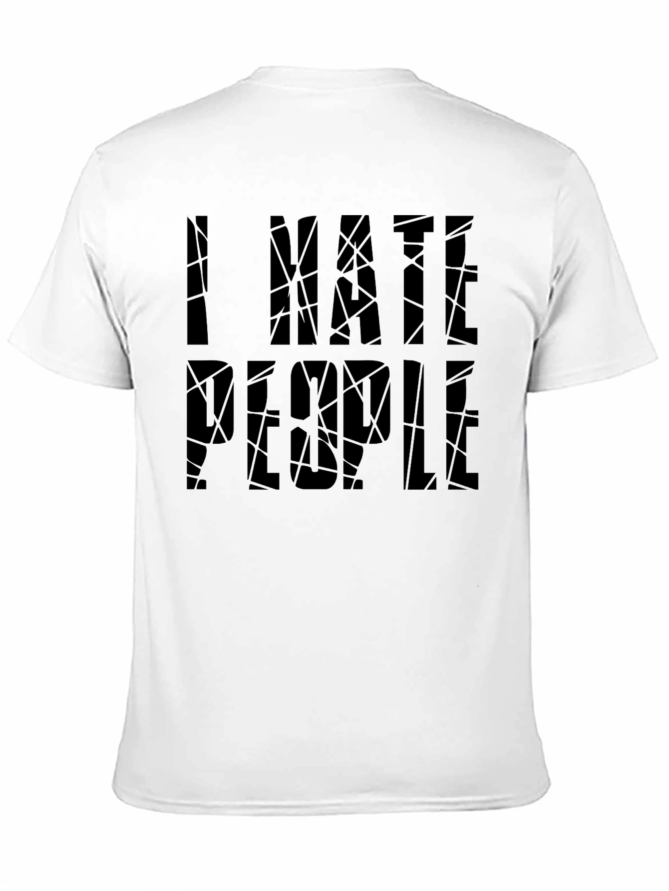 I Hate People Graphic Tee - Dark Humor T-Shirt