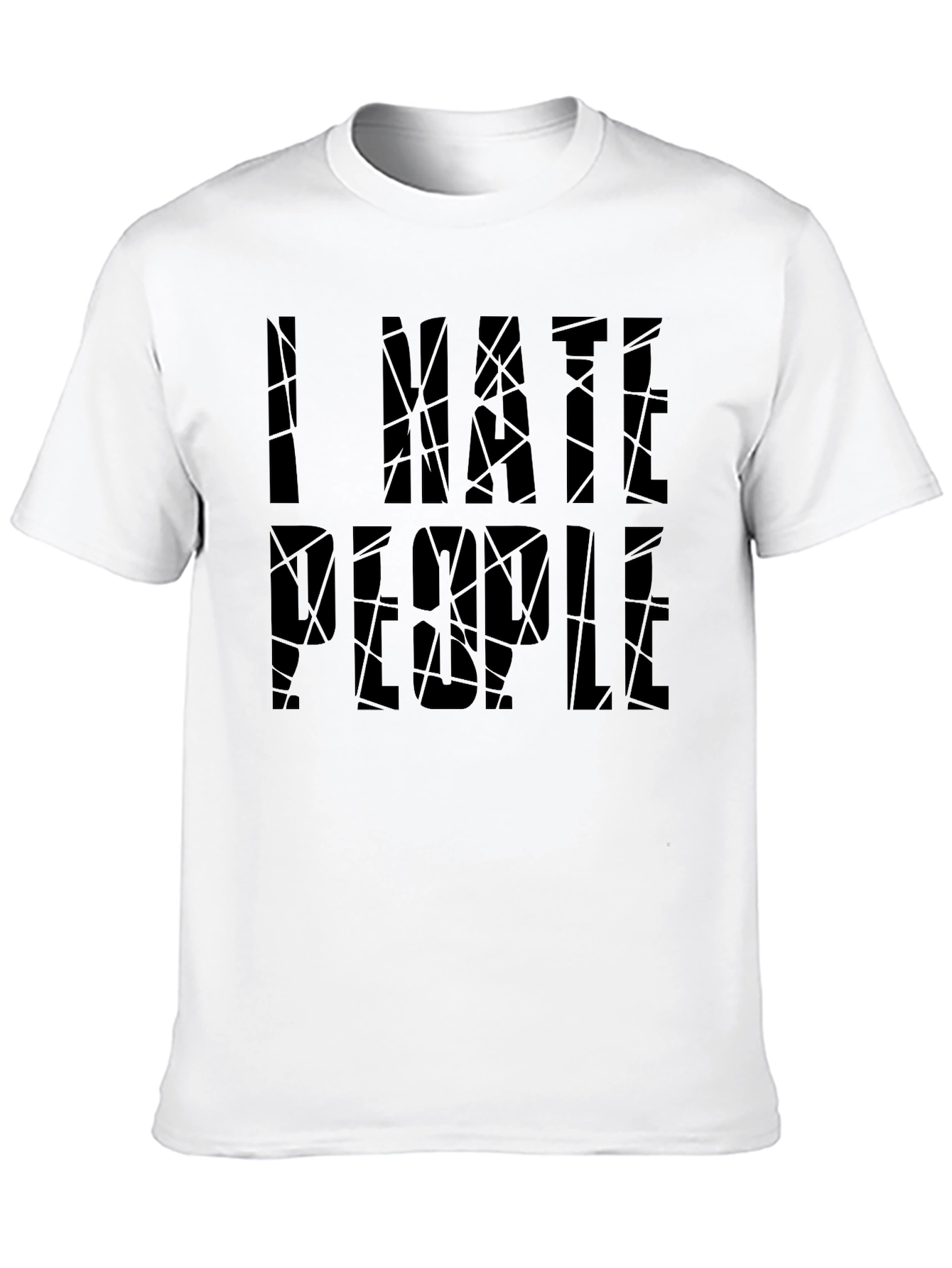 I Hate People Graphic Tee - Dark Humor T-Shirt