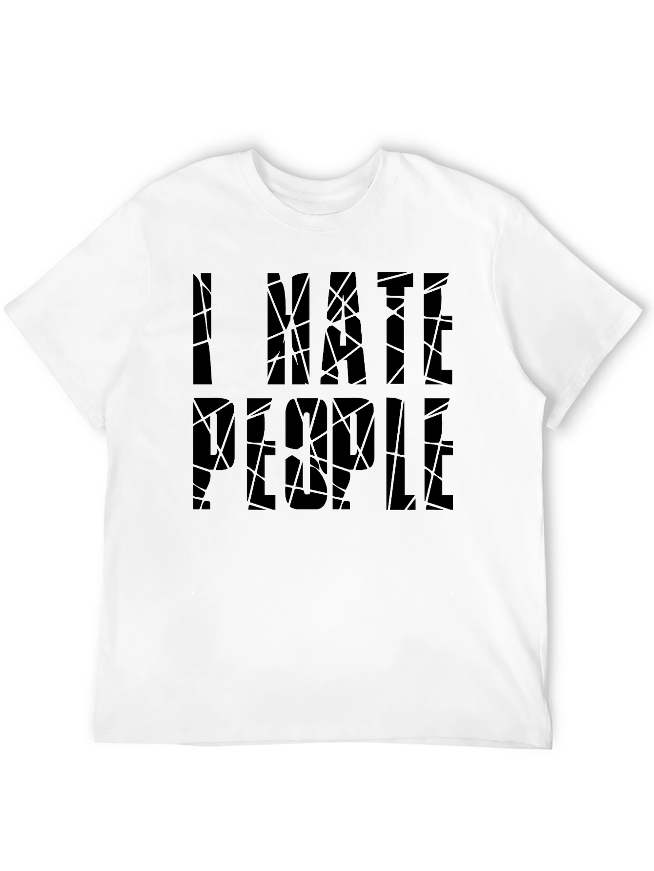 I Hate People Graphic Tee - Dark Humor T-Shirt