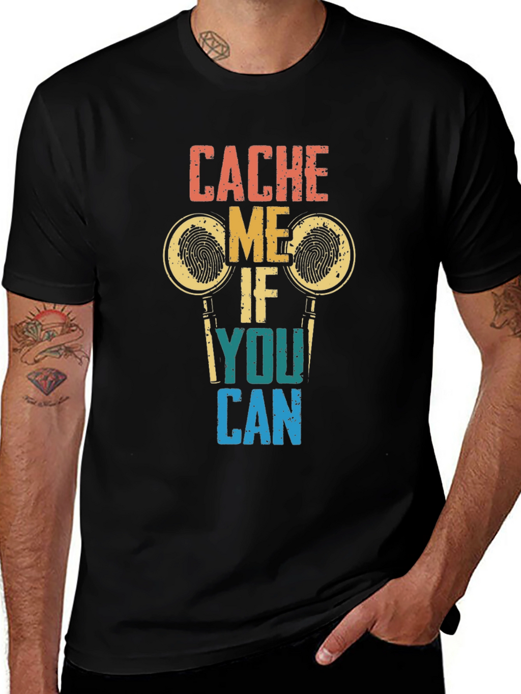 Cache Me If You Can T-Shirt