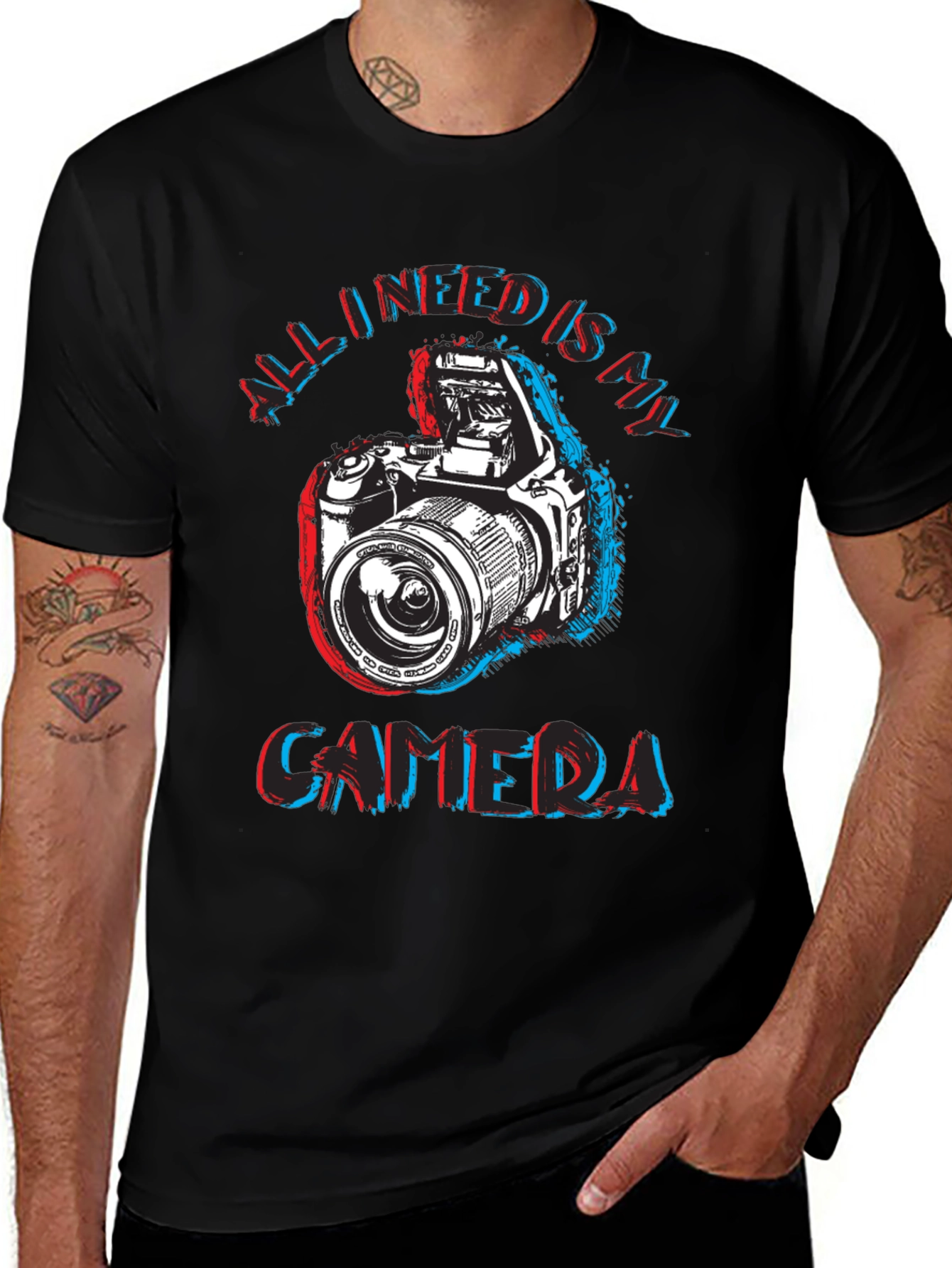 All I Need Is My Camera T-Shirt