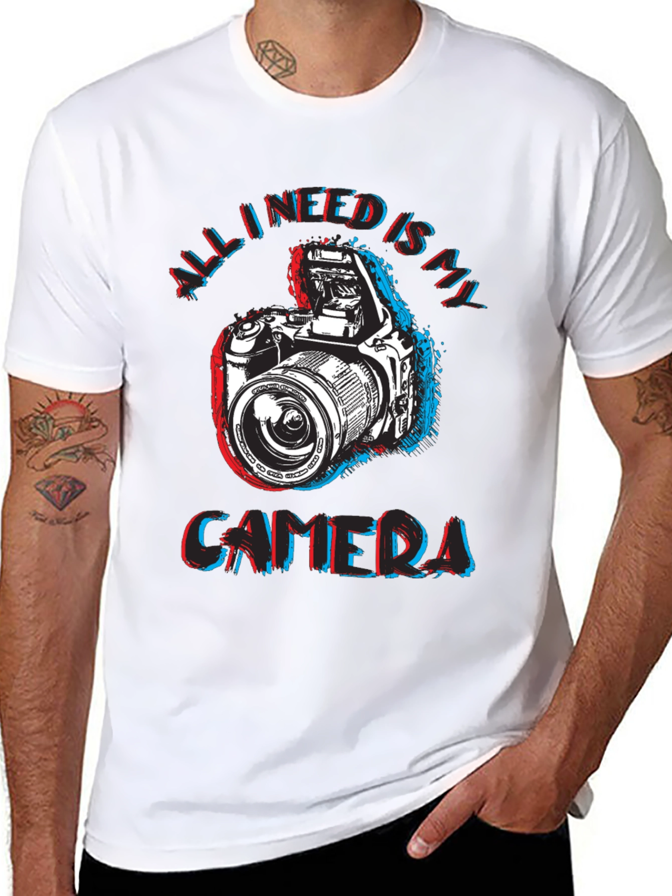 All I Need Is My Camera T-Shirt