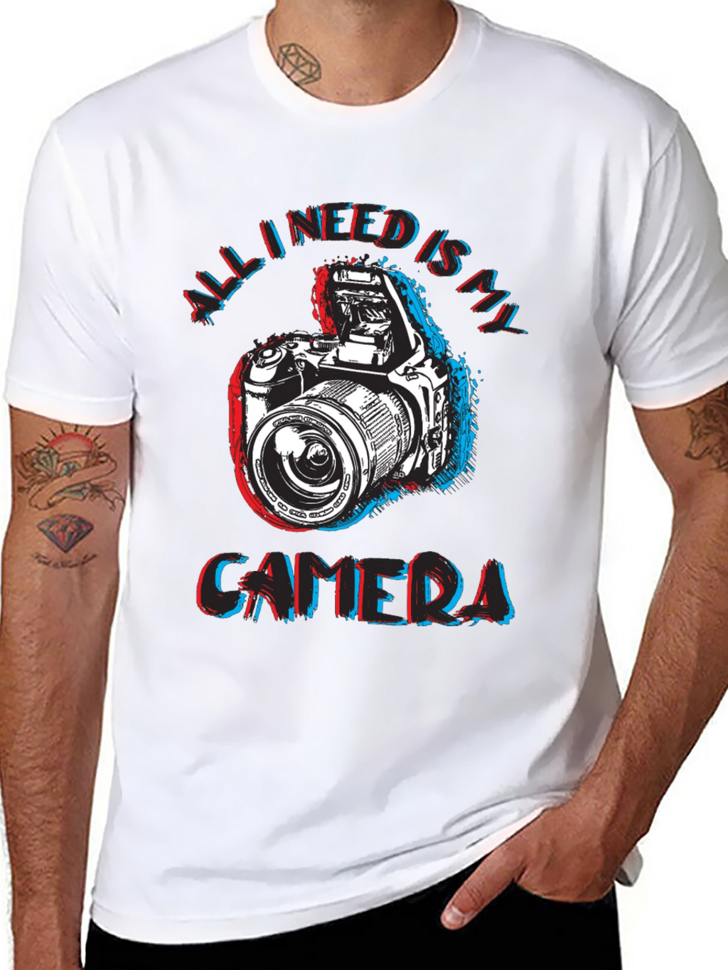 All I Need Is My Camera T-Shirt