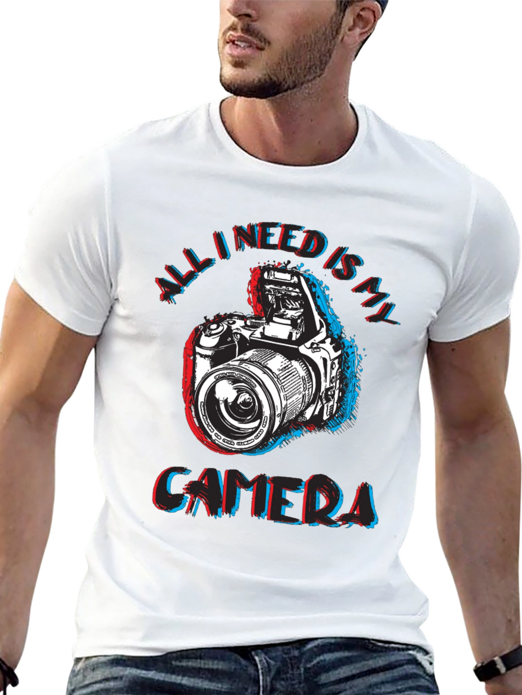 All I Need Is My Camera T-Shirt