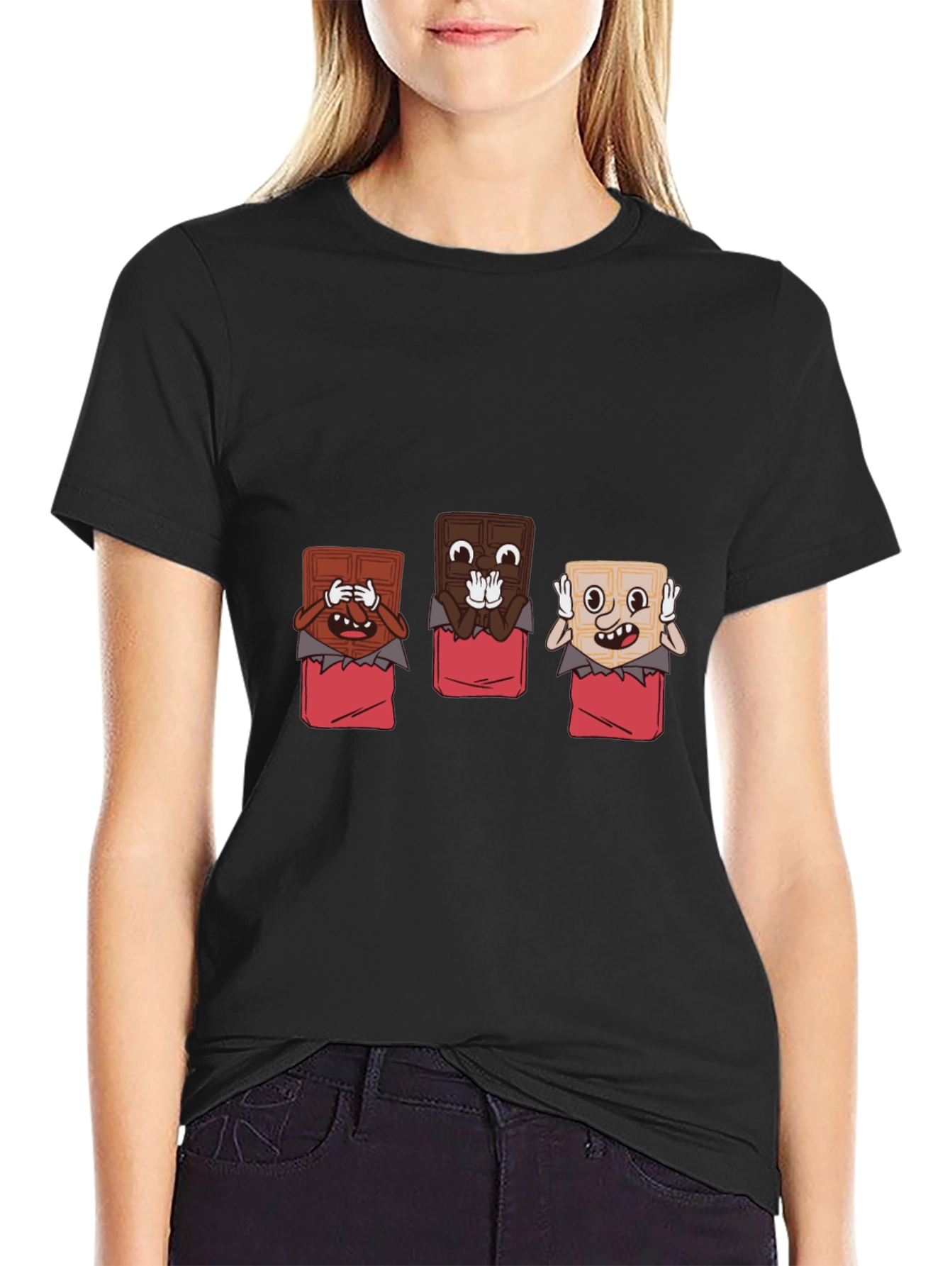 Chocolate See No Evil T-Shirt